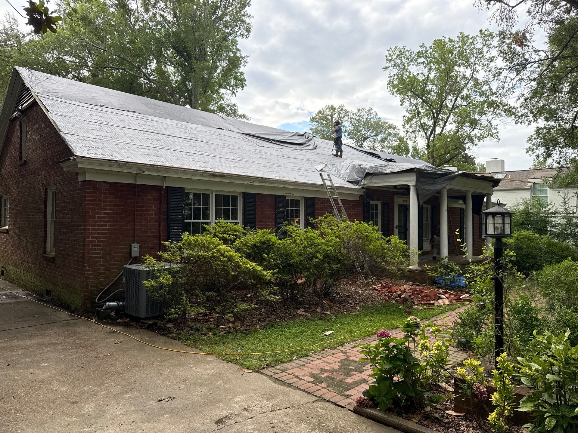 Structural Restoration and Asphalt Shingle Roof Replacement with Interior Repairs in East Memphis by Revival Roofing Services