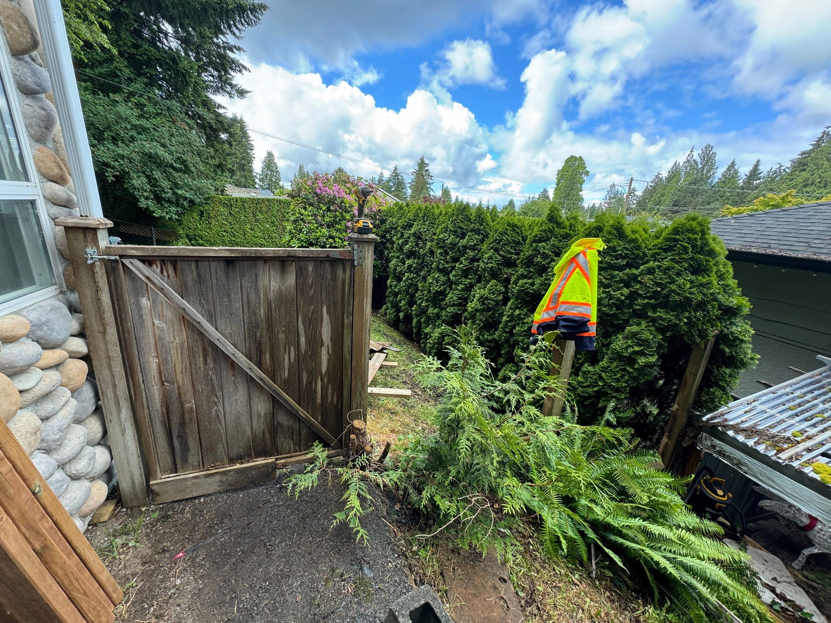New Fence Installation - Edgemont Village by YVR Construction Group