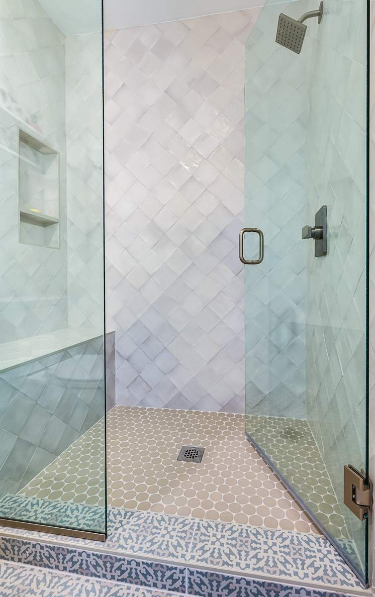 Milwaukie Dual Bathroom Remodel by American Made Construction 