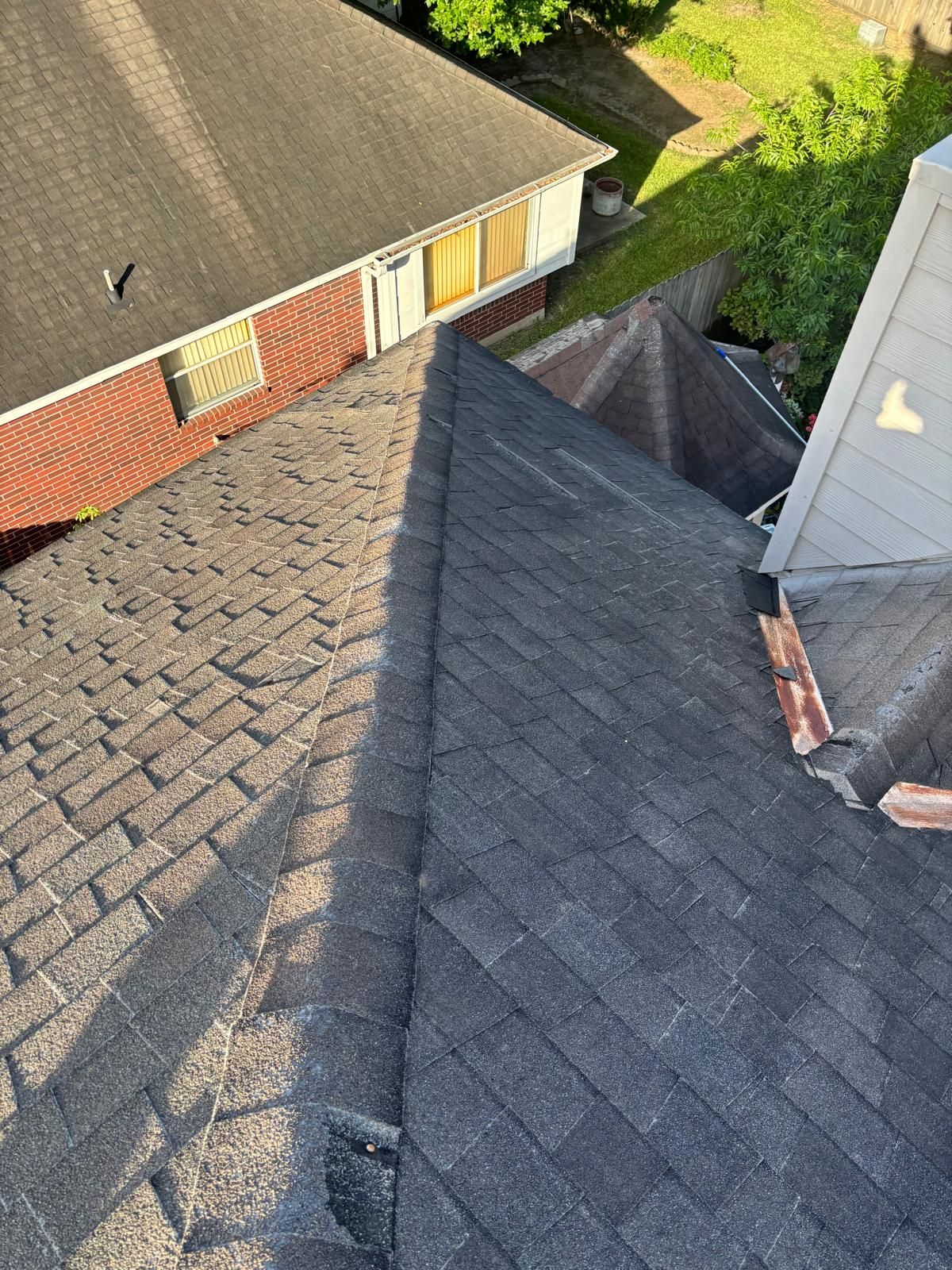 Hail Damage using Owen's Corning Duration (Lifetime) Shingles by Roof Repair Company