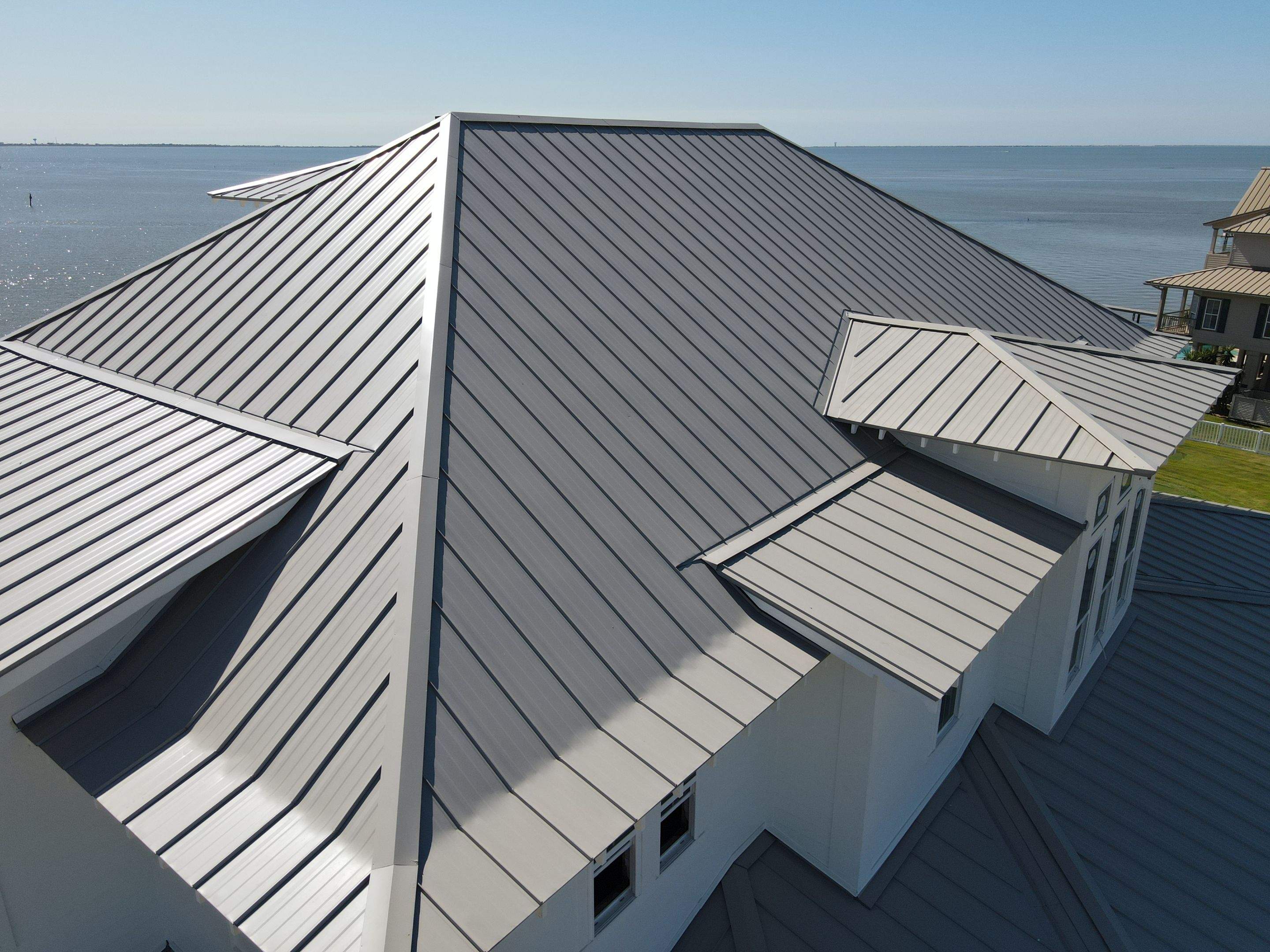 Metal Roof  using McElroy Metals - Ash Gray by Level 7 Companies