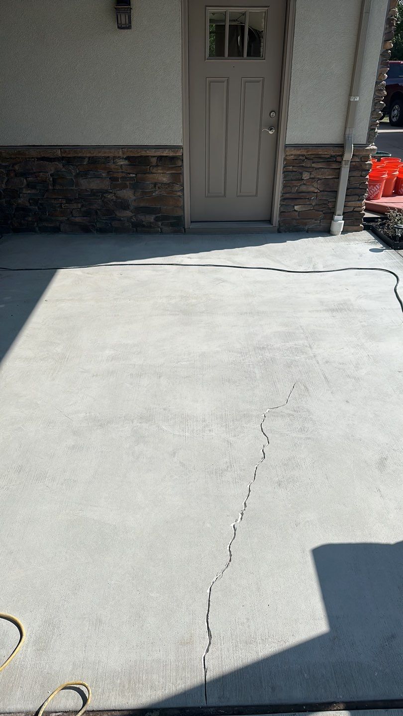 Large Patio + Garage Project in Moon Township by Floors in a Day, Inc