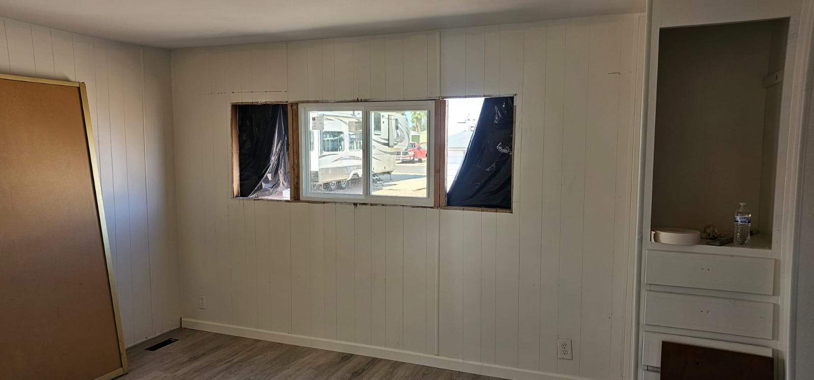 Rehab in process by Mobile Home Installations