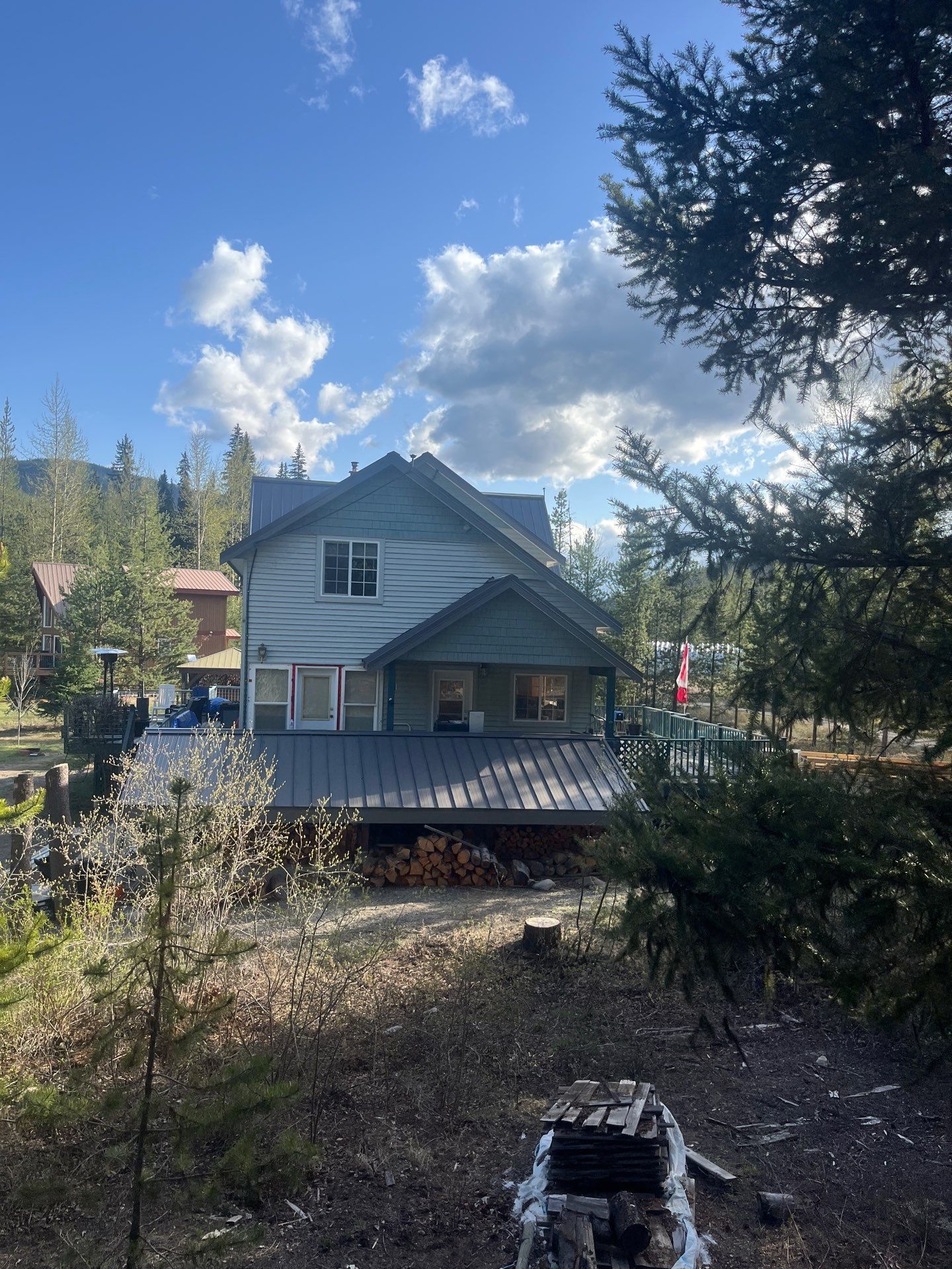 Shingle to Metal Roof Conversion by Top Notch Roofing Inc