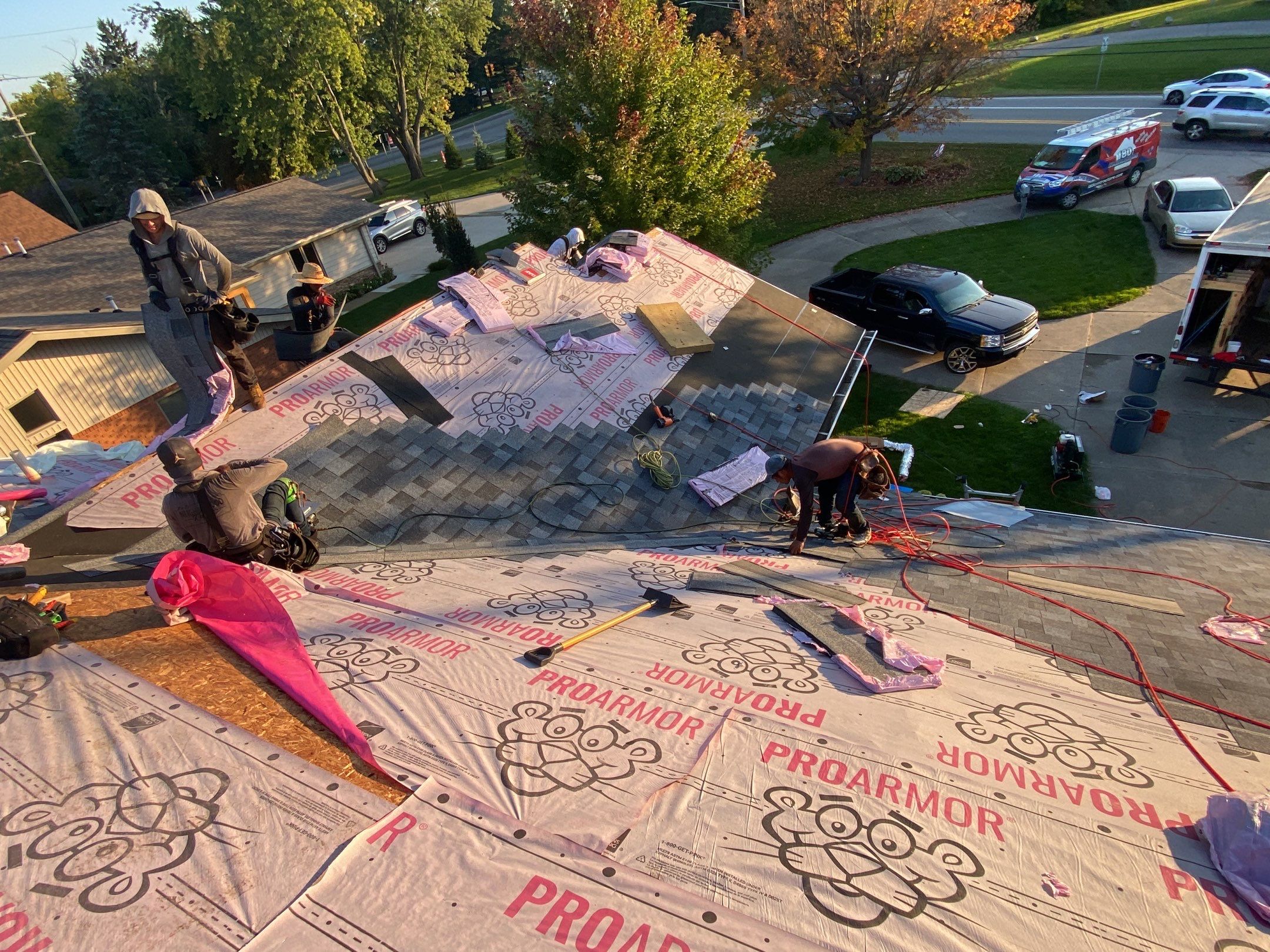 Roof Replacement using Owens Corning by 180 Contractors