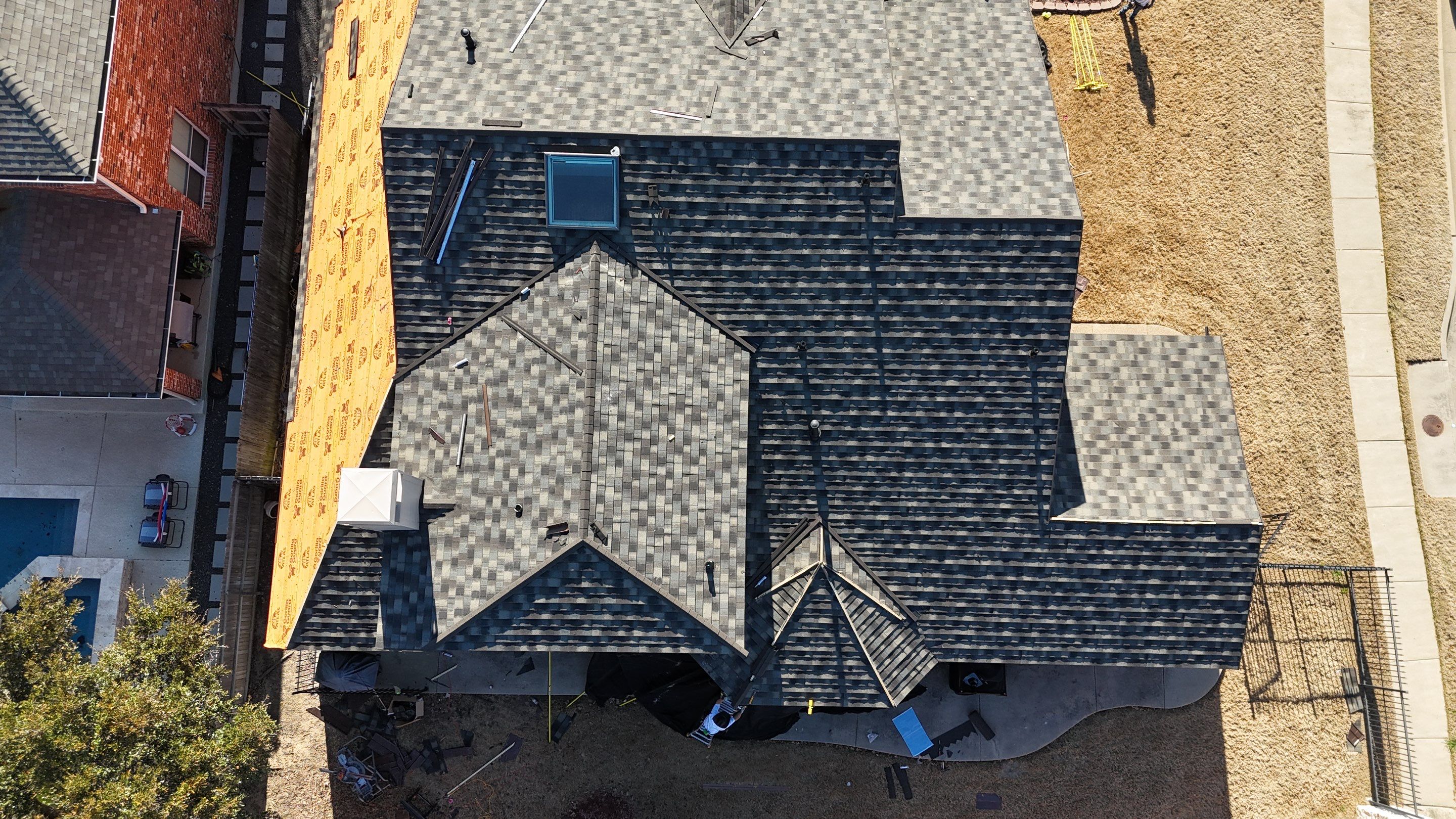 Decra Metal Roof - Shingle XD Stone Coated Roofing Project by First United Roofing & Construction