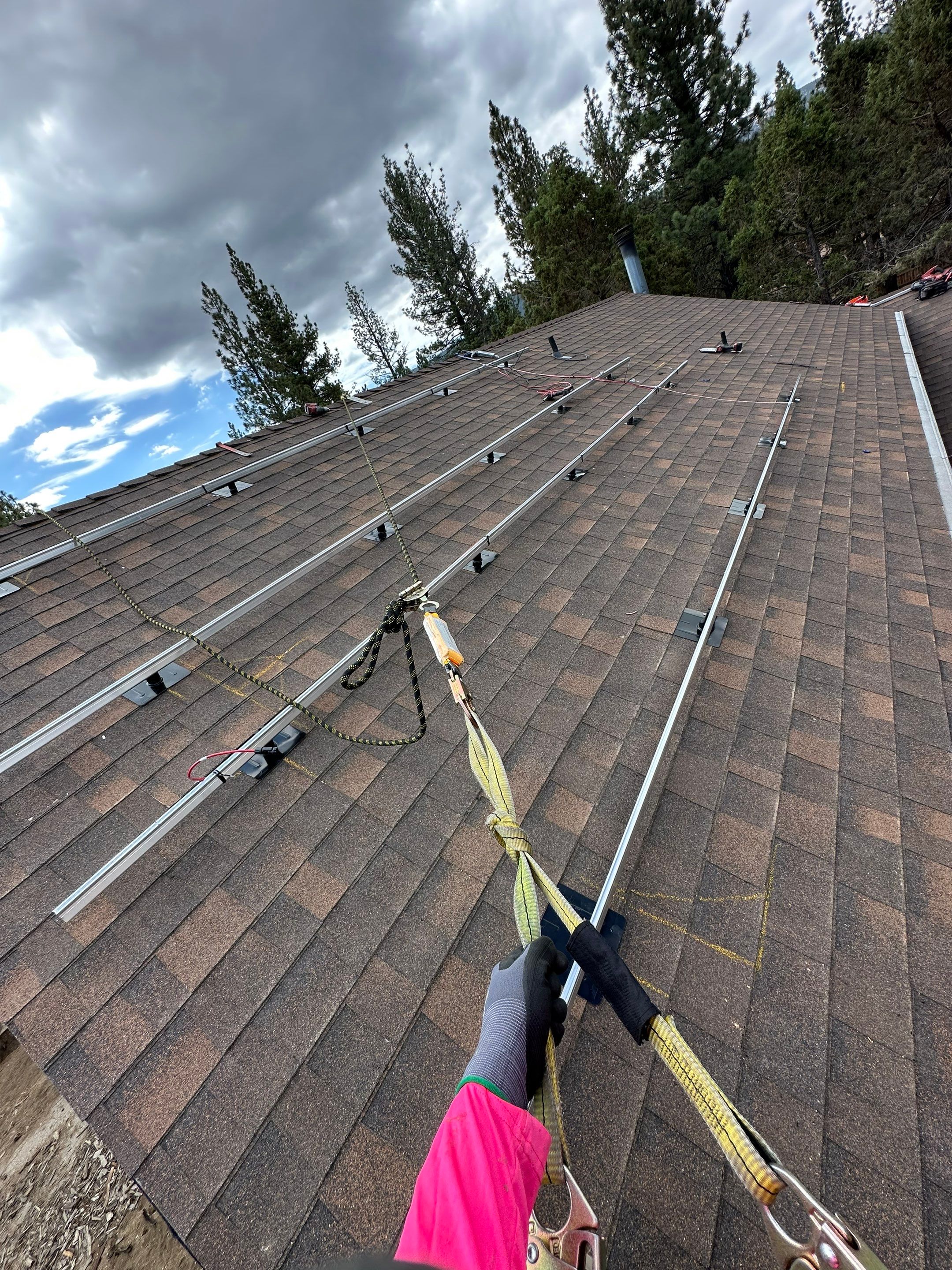 Big Bear Solar Power Installation with Tesla Powerwall by VIBE SOLAR