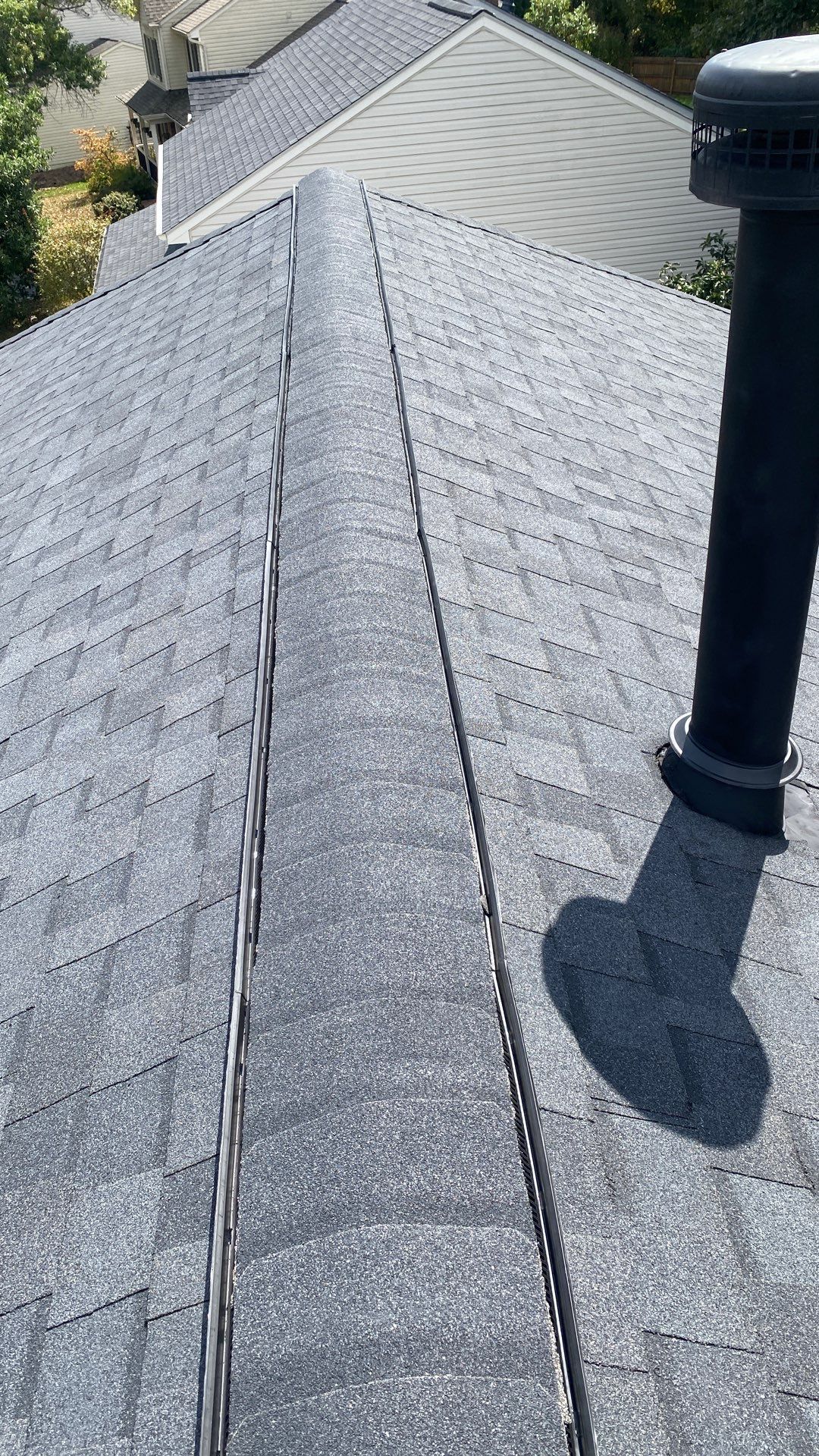 Gainesville: Residential Roof Replacement with CertainTeed Landmark in Moire Black  by RM Banning, Inc.