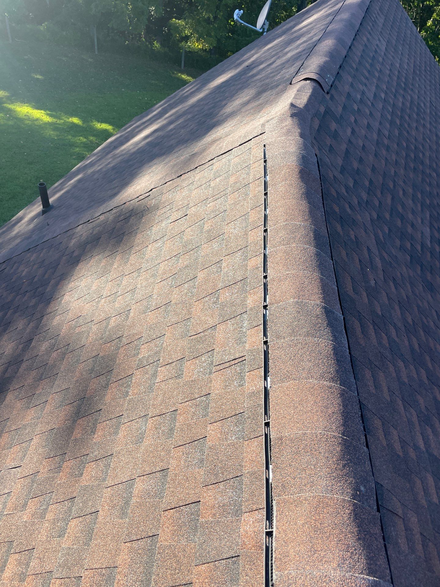 Residential Roofing Installation using GAF TImberline HDZ Hickory by Rainstoppers Roofing