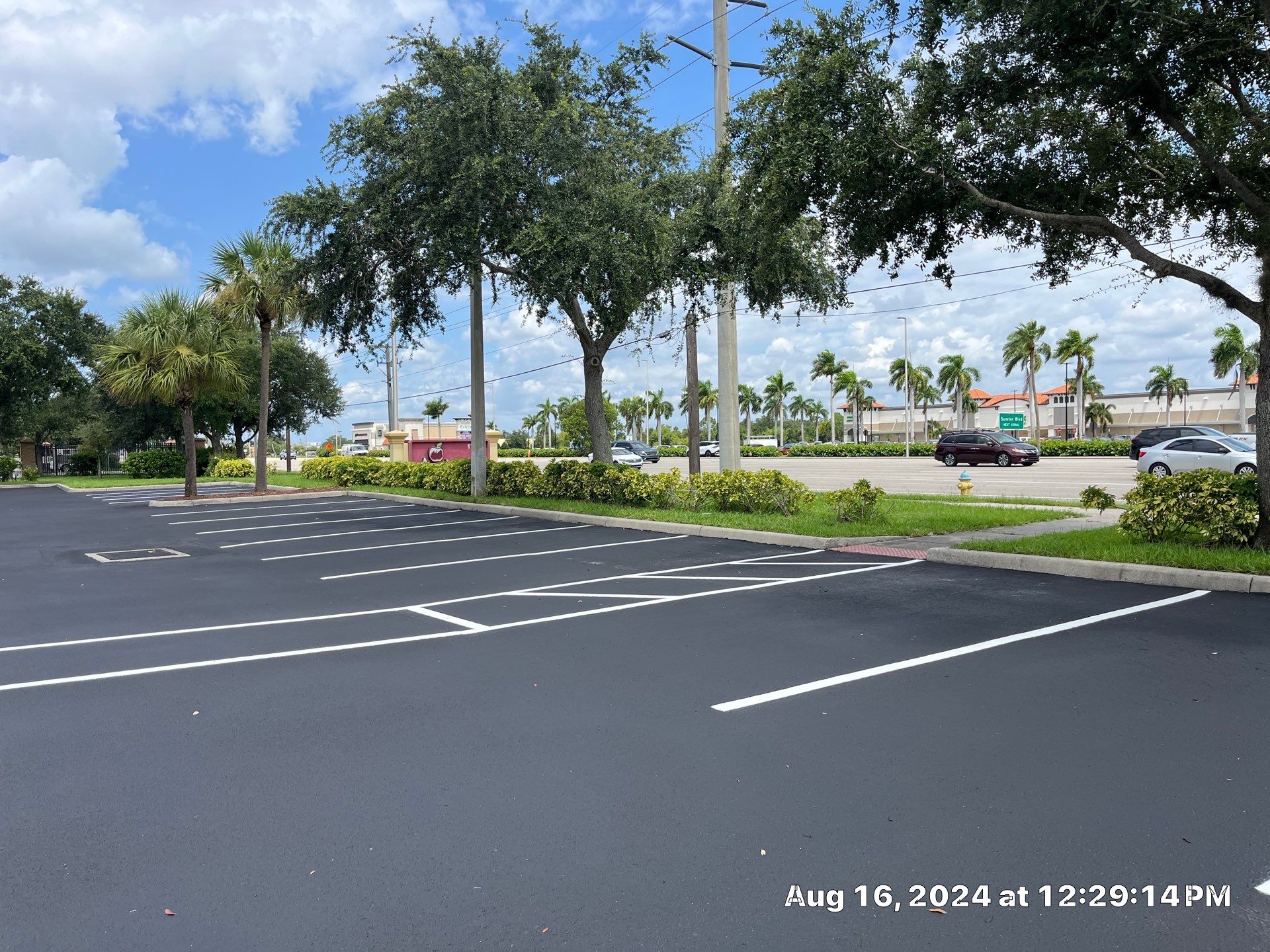 Smart Maintenance, Lasting Appeal: Parking Lot Upgrade at Applebee’s by Everline Coatings & Services - Southwest FL