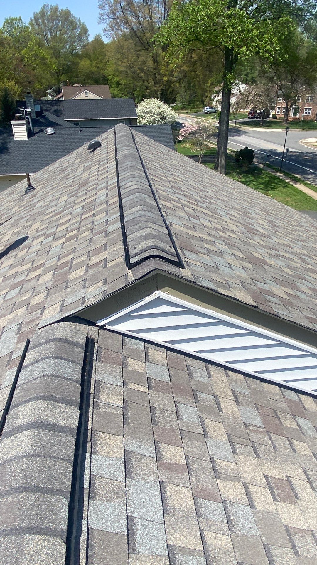 Burke: Residential Roof Replacement with CertainTeed Landmark Pro in Max Def Weathered Wood by RM Banning, Inc.