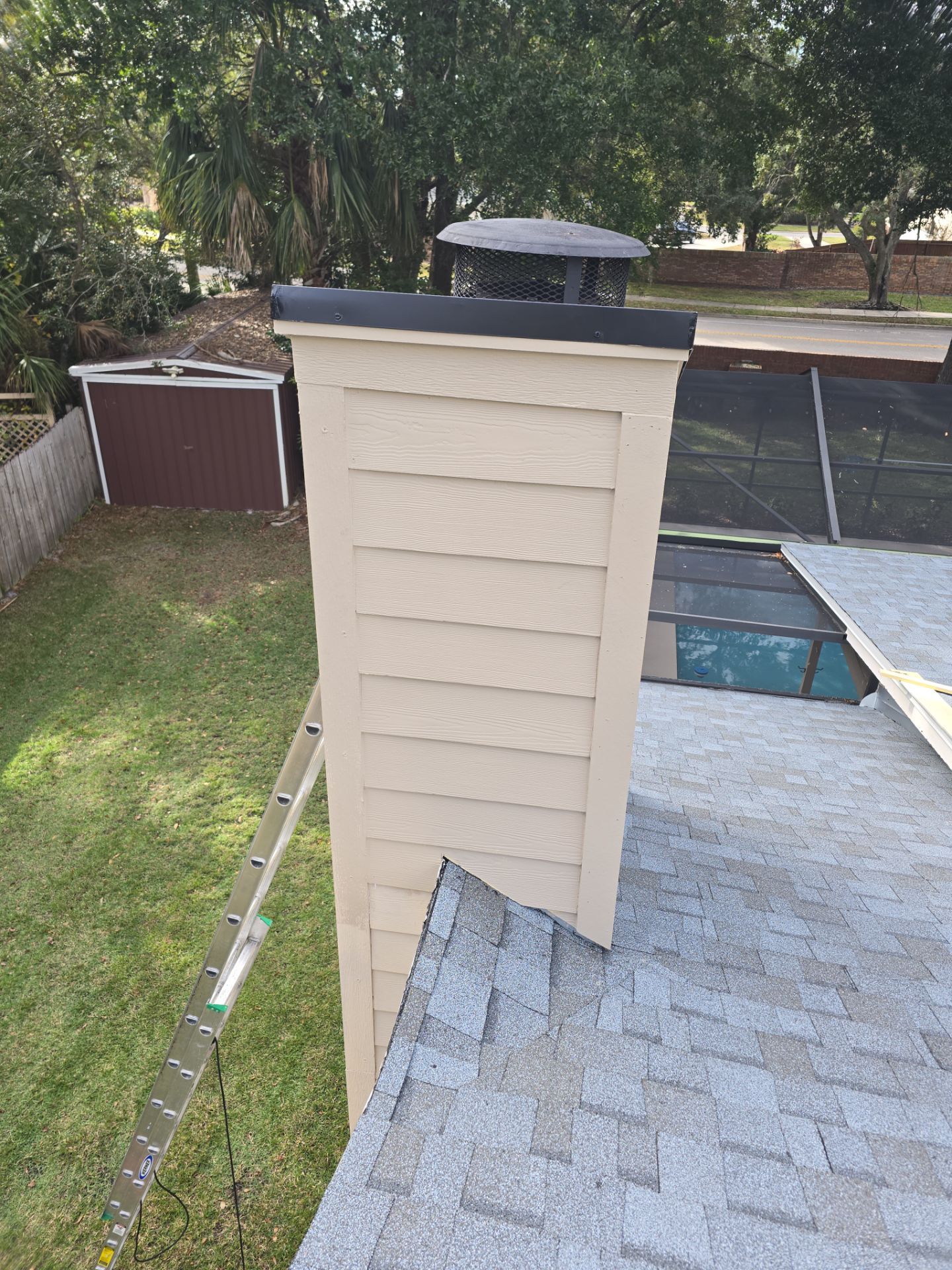 Project in Longwood by Redfish Roofing