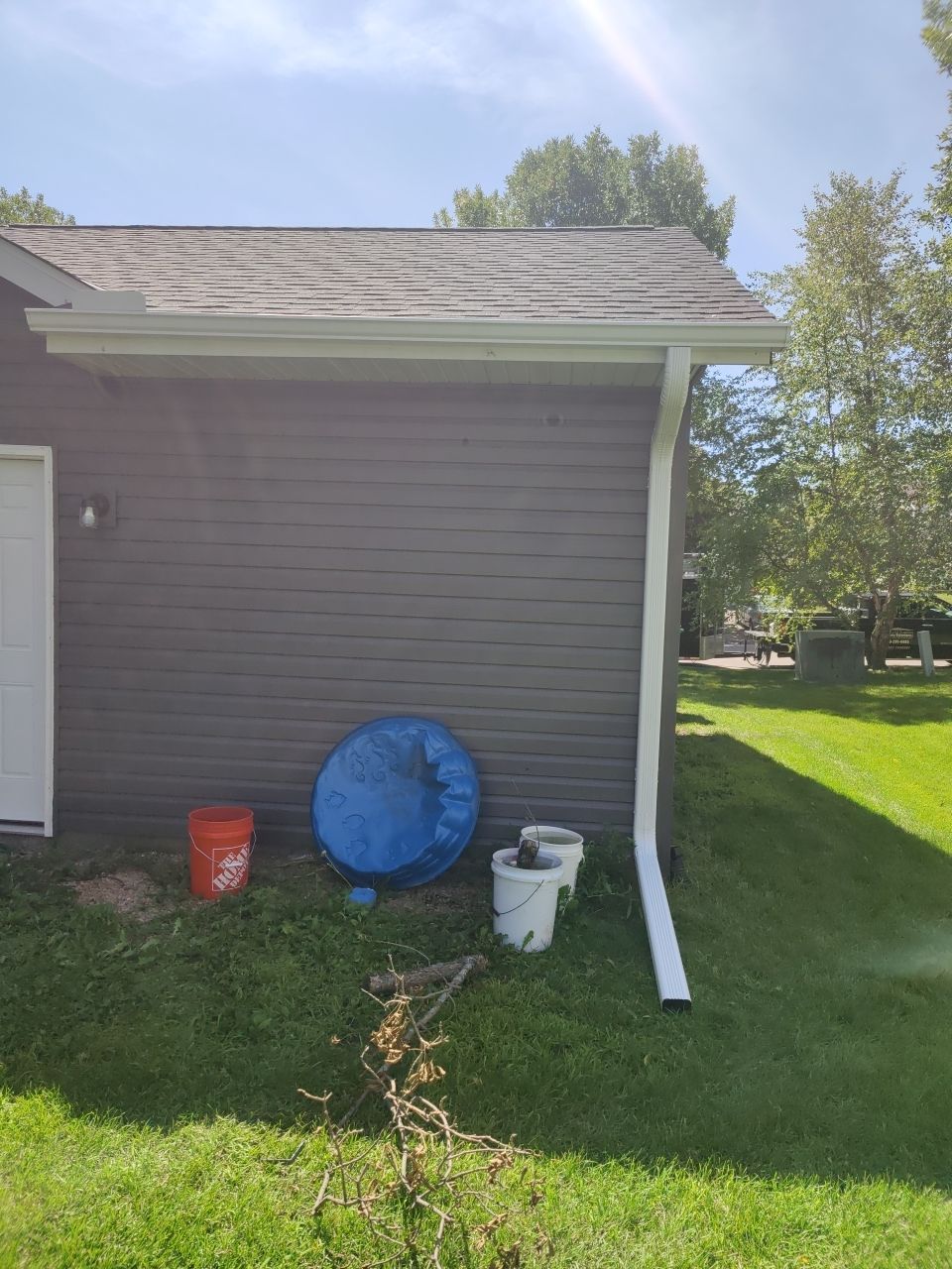 5" Gutters in Monticello by Next Level Seamless Gutters / Exteriors Inc.