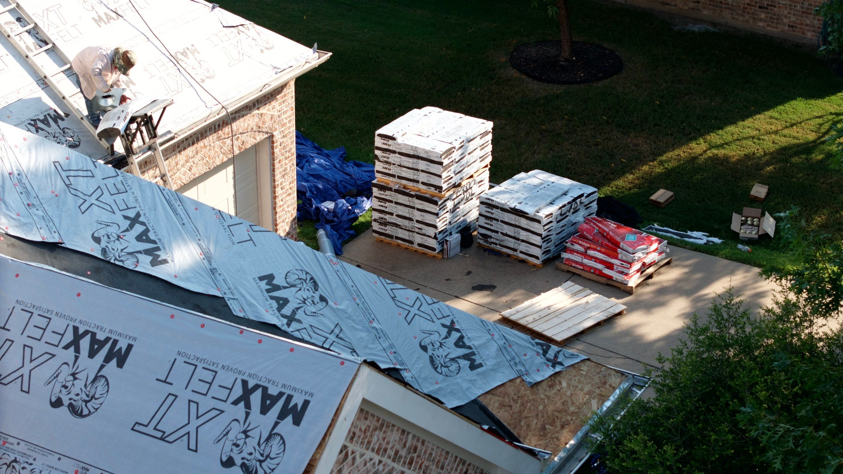 Residential Roofing Installation using IKO Nordic Class 4 by Becker Roofing and Exteriors