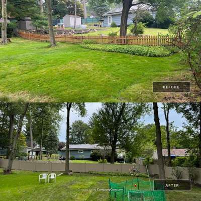 Vinyl Privacy fence - Clay 4' tall 