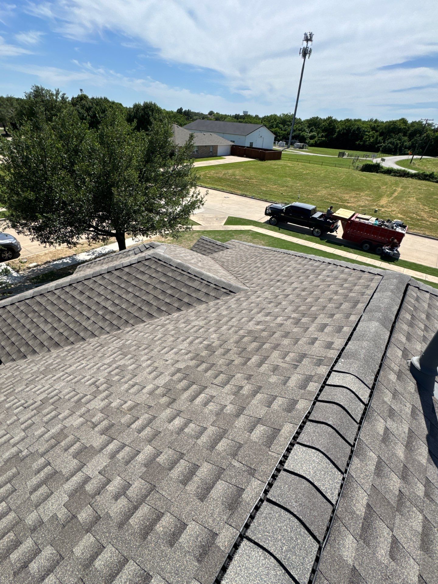 Project in Murphy  by Zeus Exteriors