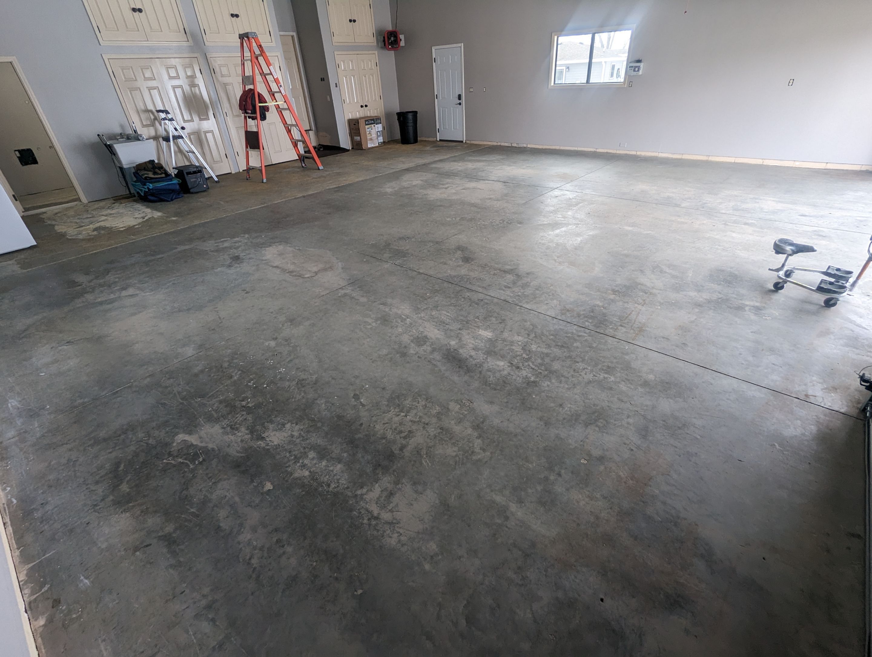 Garage using Mediterranean by Select Painting, Coatings & Garage Cabinets