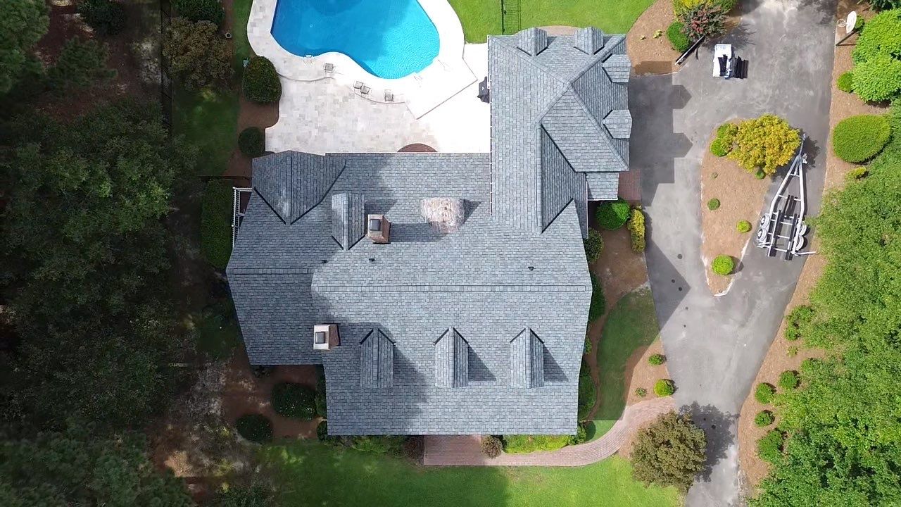 CertainTeed Grand Manor Colonial Slate by Skybird Roofing