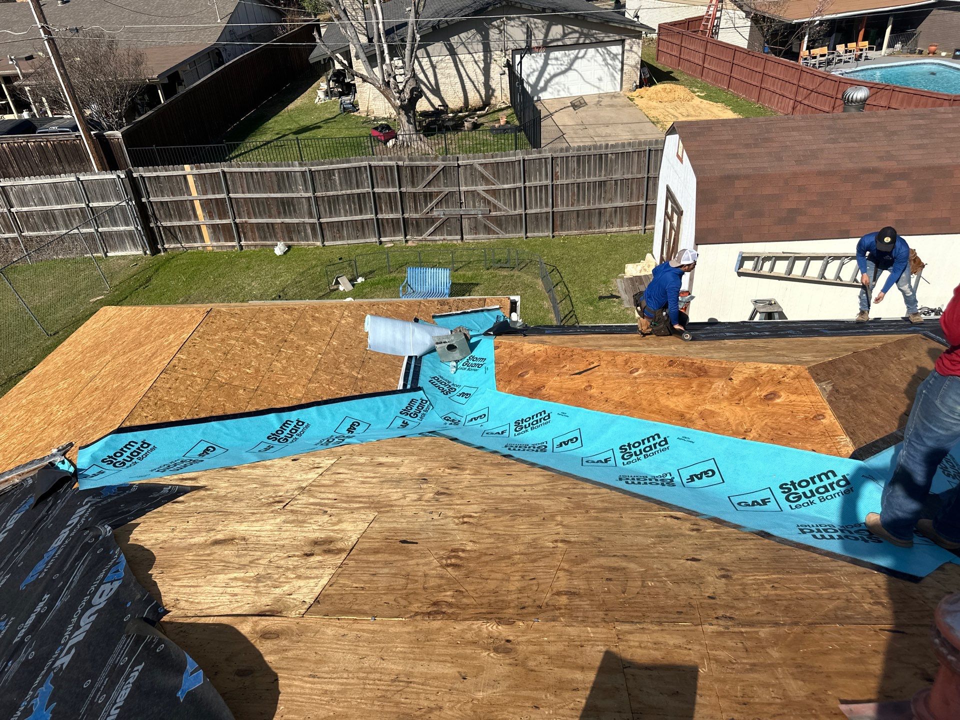 Project in Grand Prairie by Rhino Roofing and General Contracting, LLC