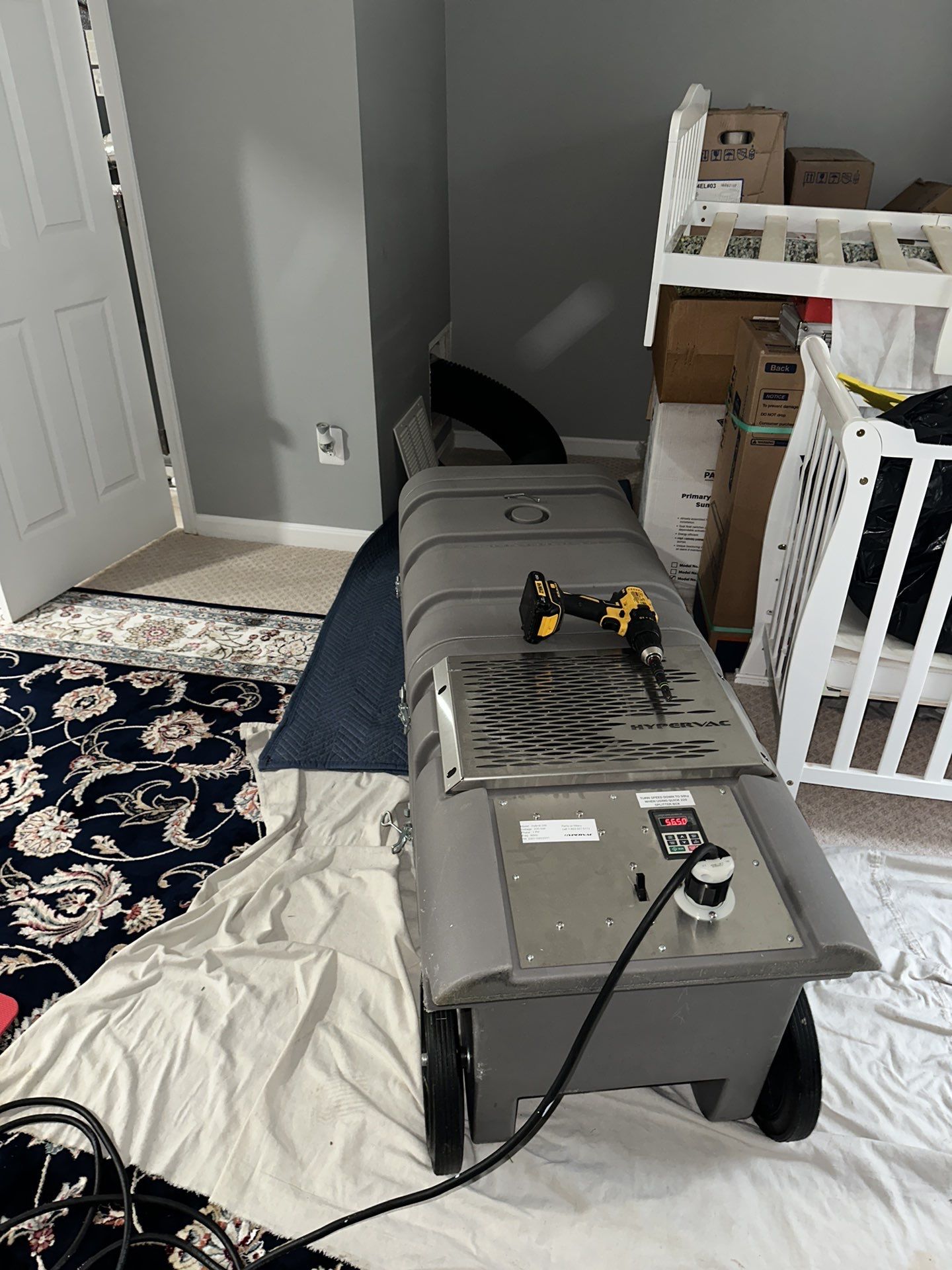 Air duct cleaning using Hypervac by Pronto Air Duct Cleaning