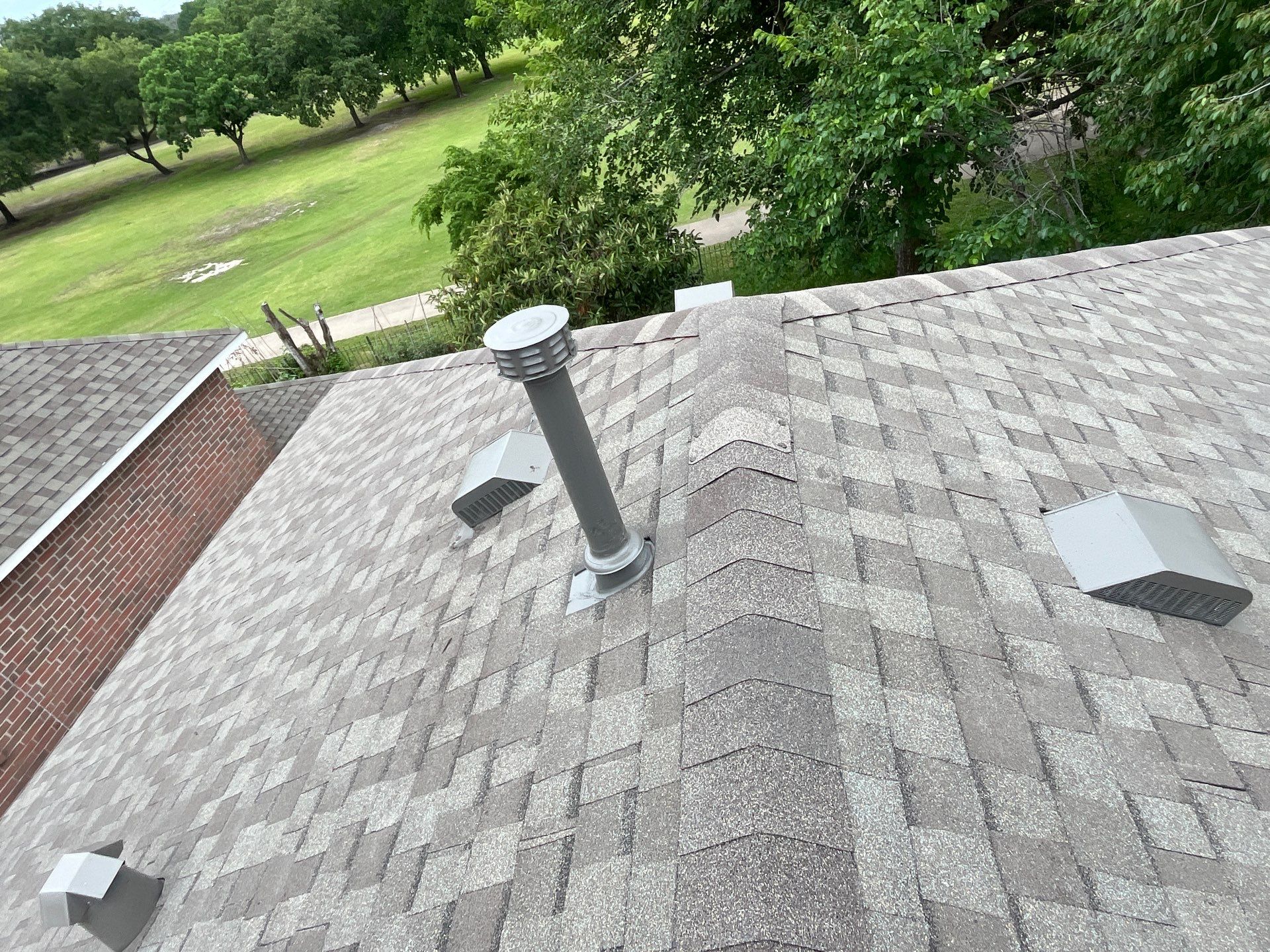Residential Roofing Installation using Owen's Corning Duration (Lifetime) Shingles by Roof Repair Company