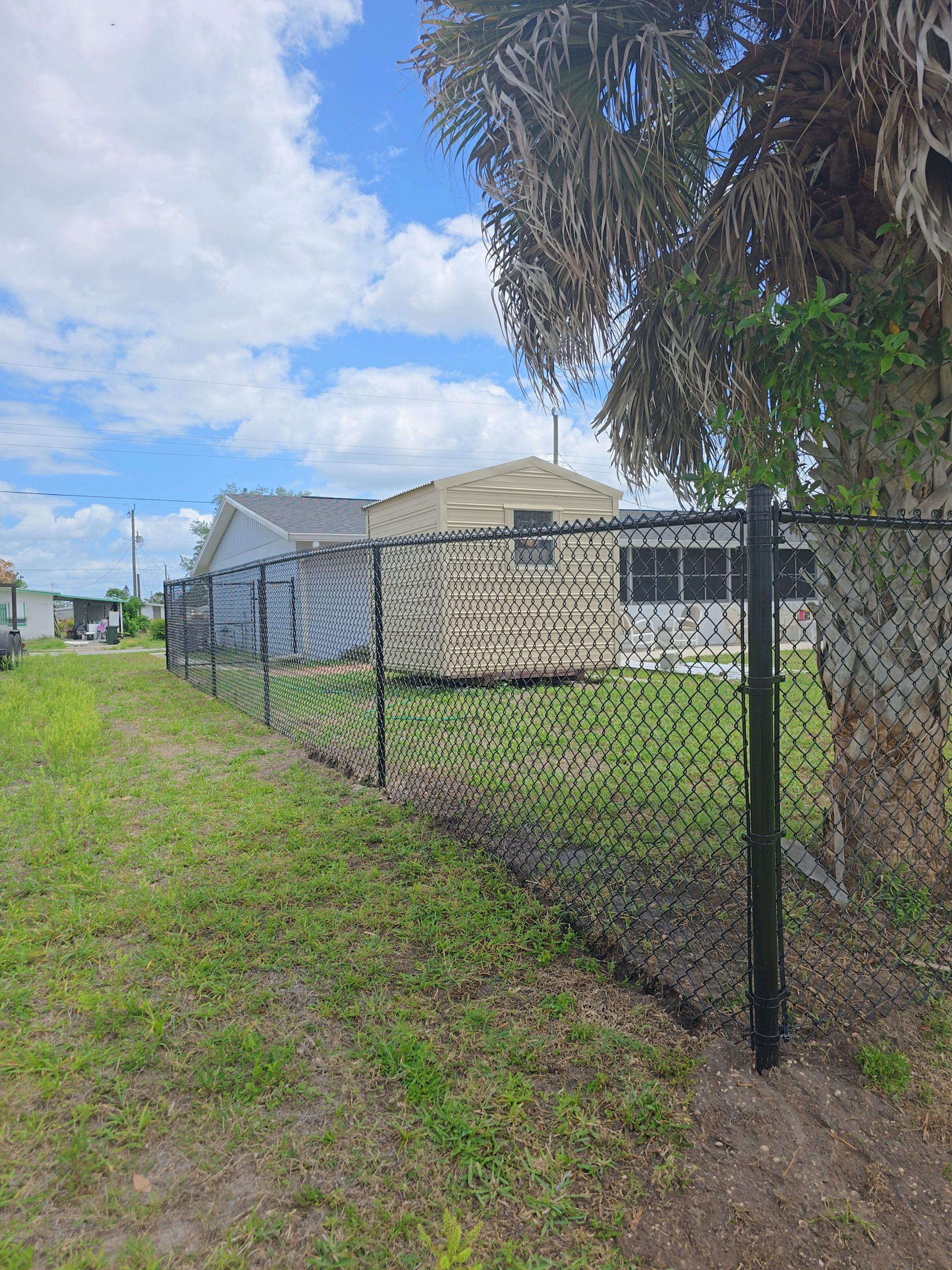 Chain Link Installation in North Port by True Fence LLC