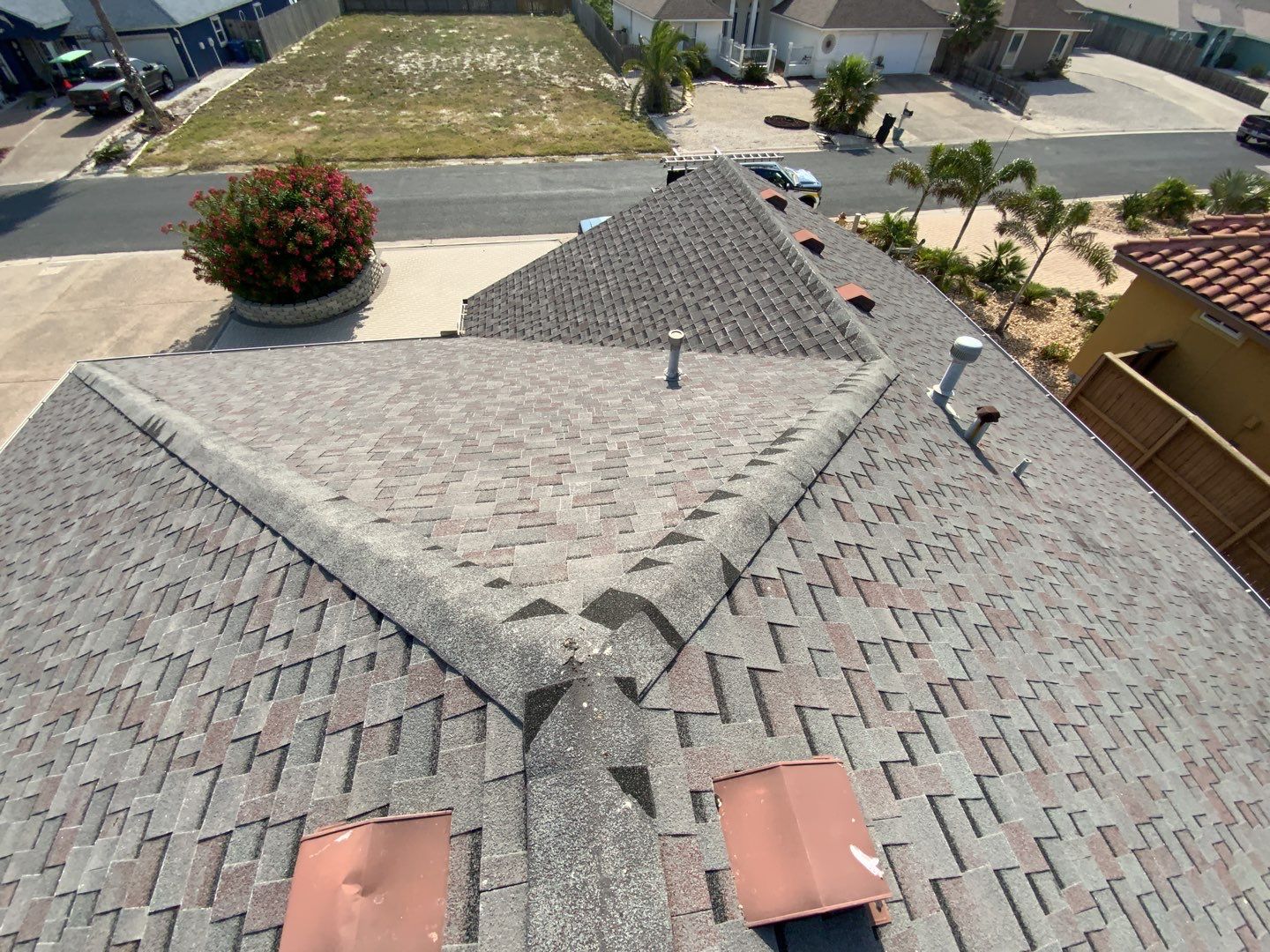 Residential Roofing Installation using Tilcor Stone Coated Steel Roofing by Lighthouse Roofing
