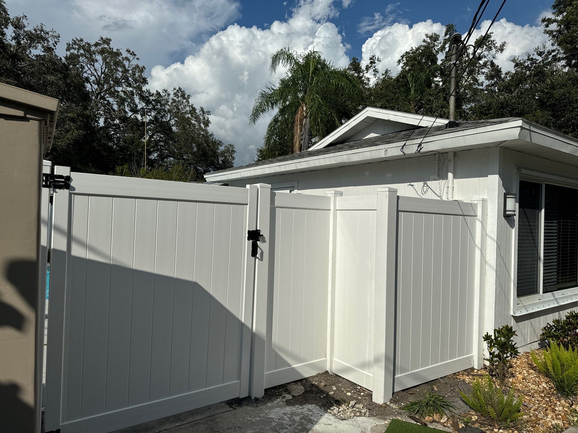 Vinyl Fence Installation using 6Ft White Vinyl Privacy Fence by Asap fence and gates, LLC