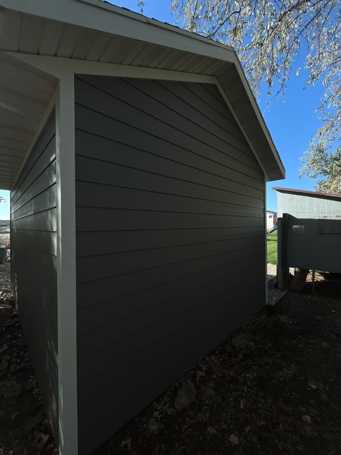 West Haven | Full Property Hardie Upgrade | Aged Pewter & Arctic White by Ideal Siding Utah