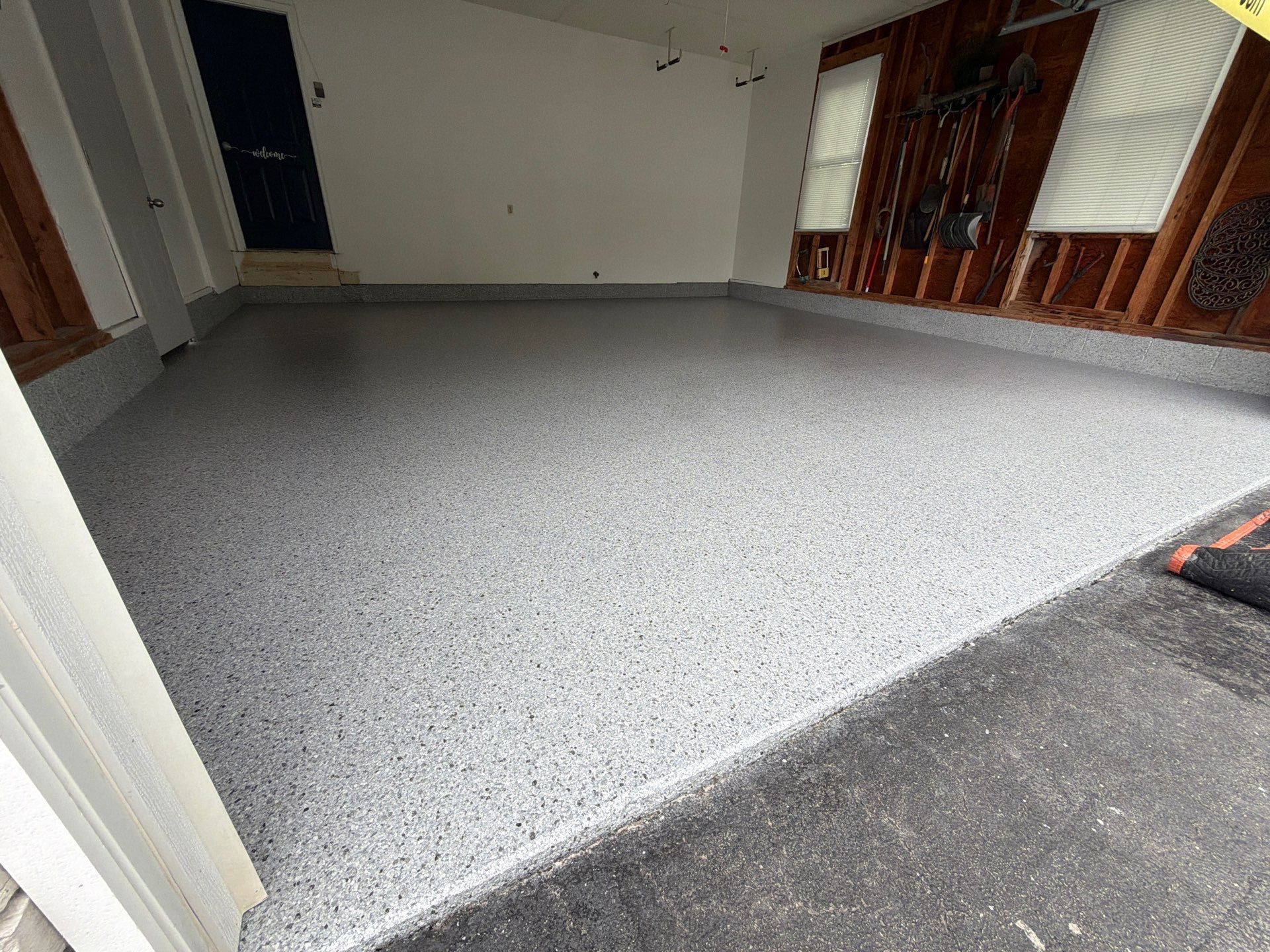 Vintage Silverado Garage Coating by NG Masonry & Construction LLC