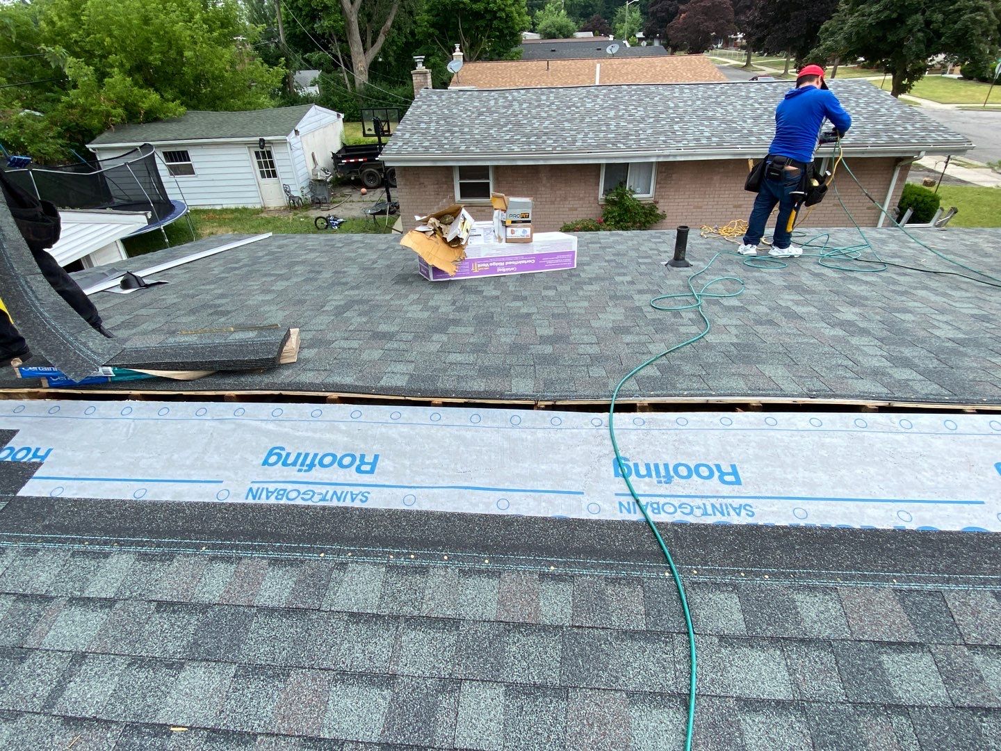 Roof Replacement using CertainTeed Landmark by 180 Contractors