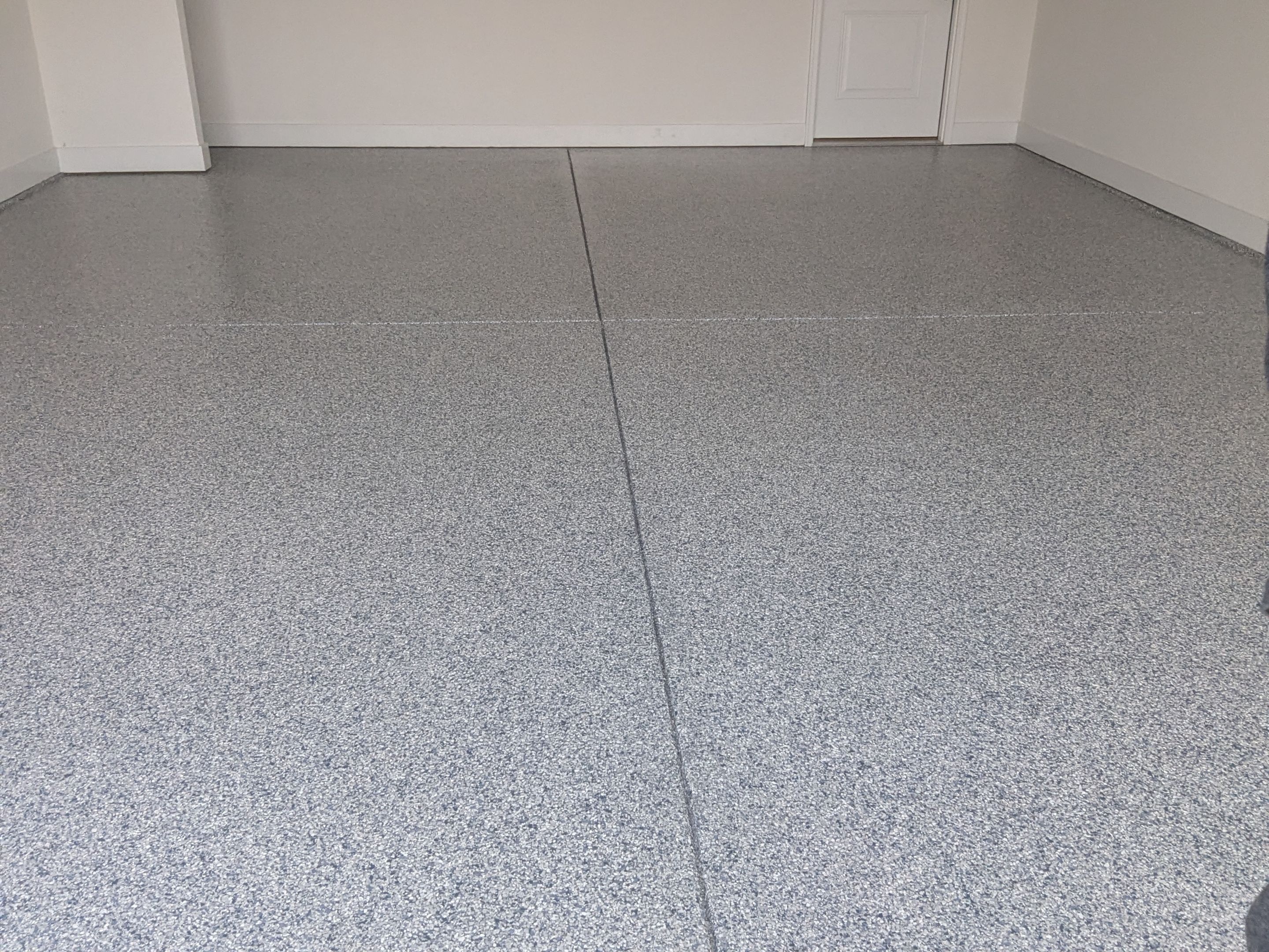 Garage Floor Coating using Tidal Wave