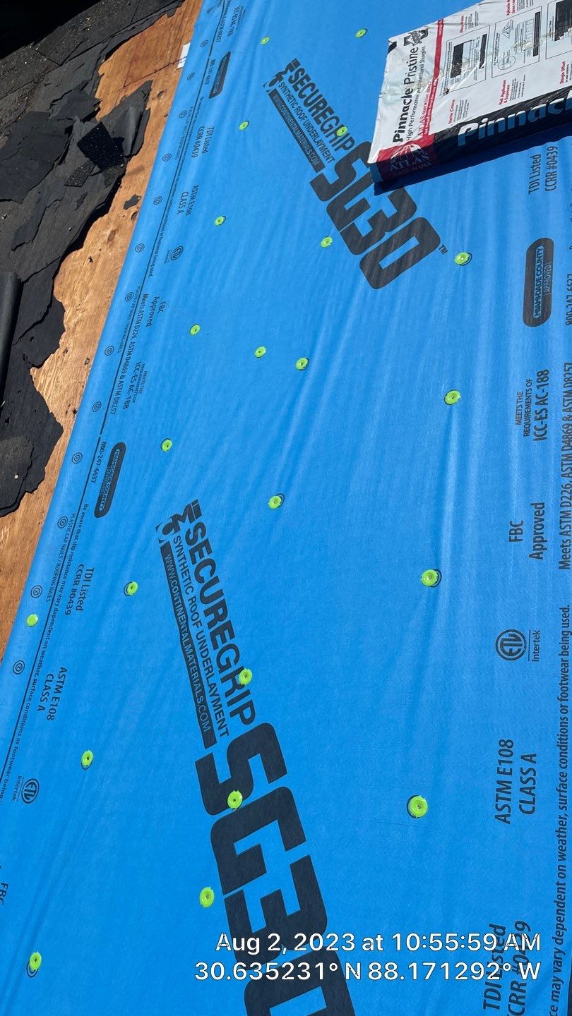 Residential Roofing Installation using Roof Replacement by American Roofing & Construction LLC