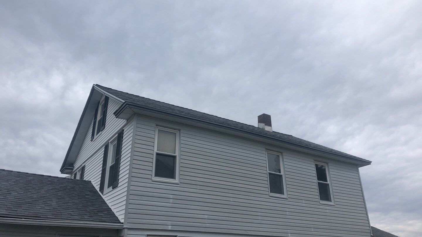 Residential Roofing Installation using Owens Corning Duration Slatestone Gray by A Plus Exterior