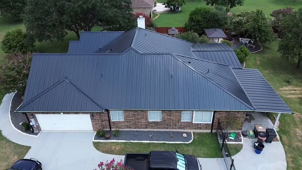 Matte Black - L&A Metals Class 4 UL 2218 Standing Seam Metal by RoofsOnly.com