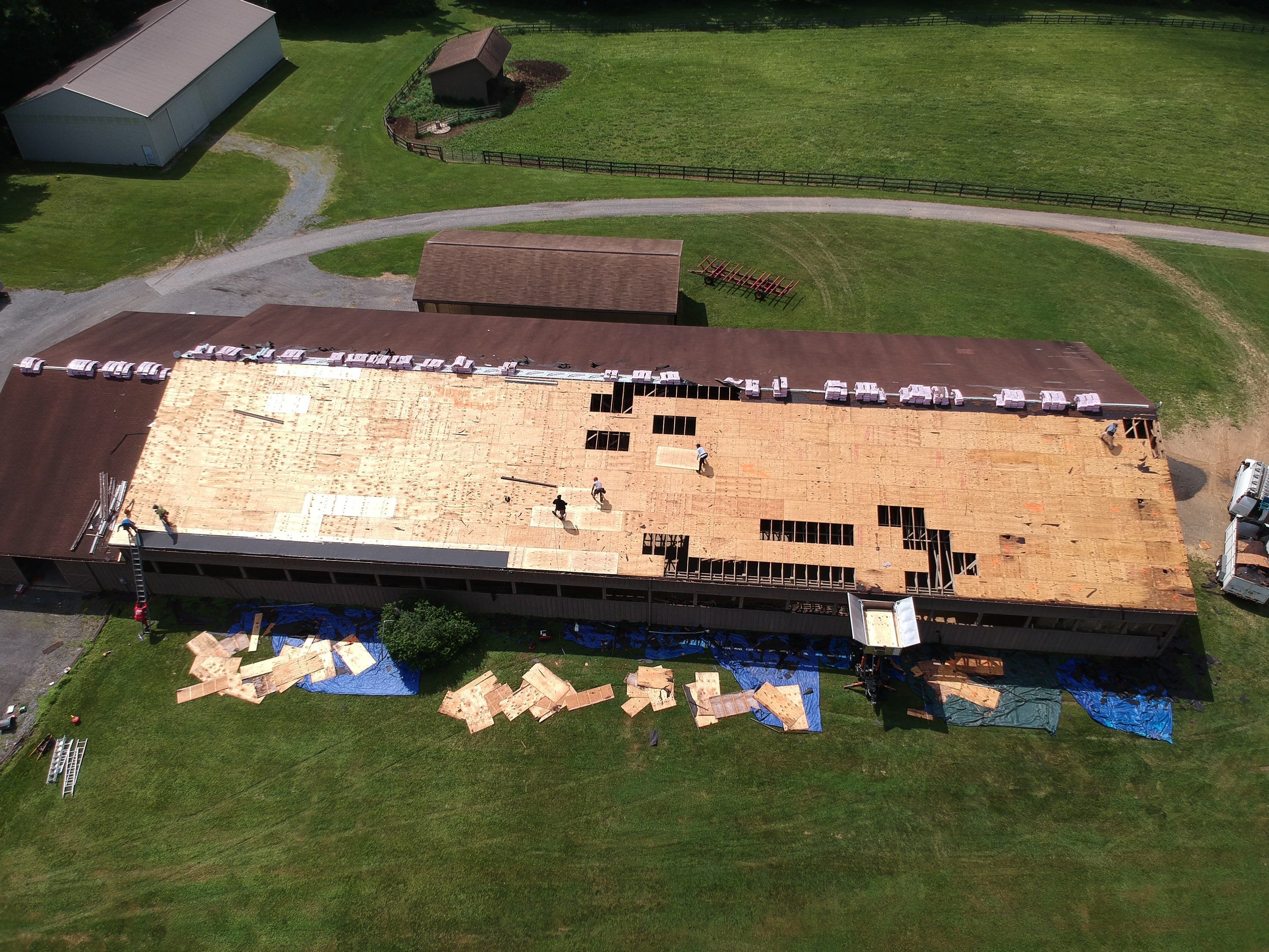 Roof Replacement in Upperco, MD • Private Farm by Seipp Roofing, LLC