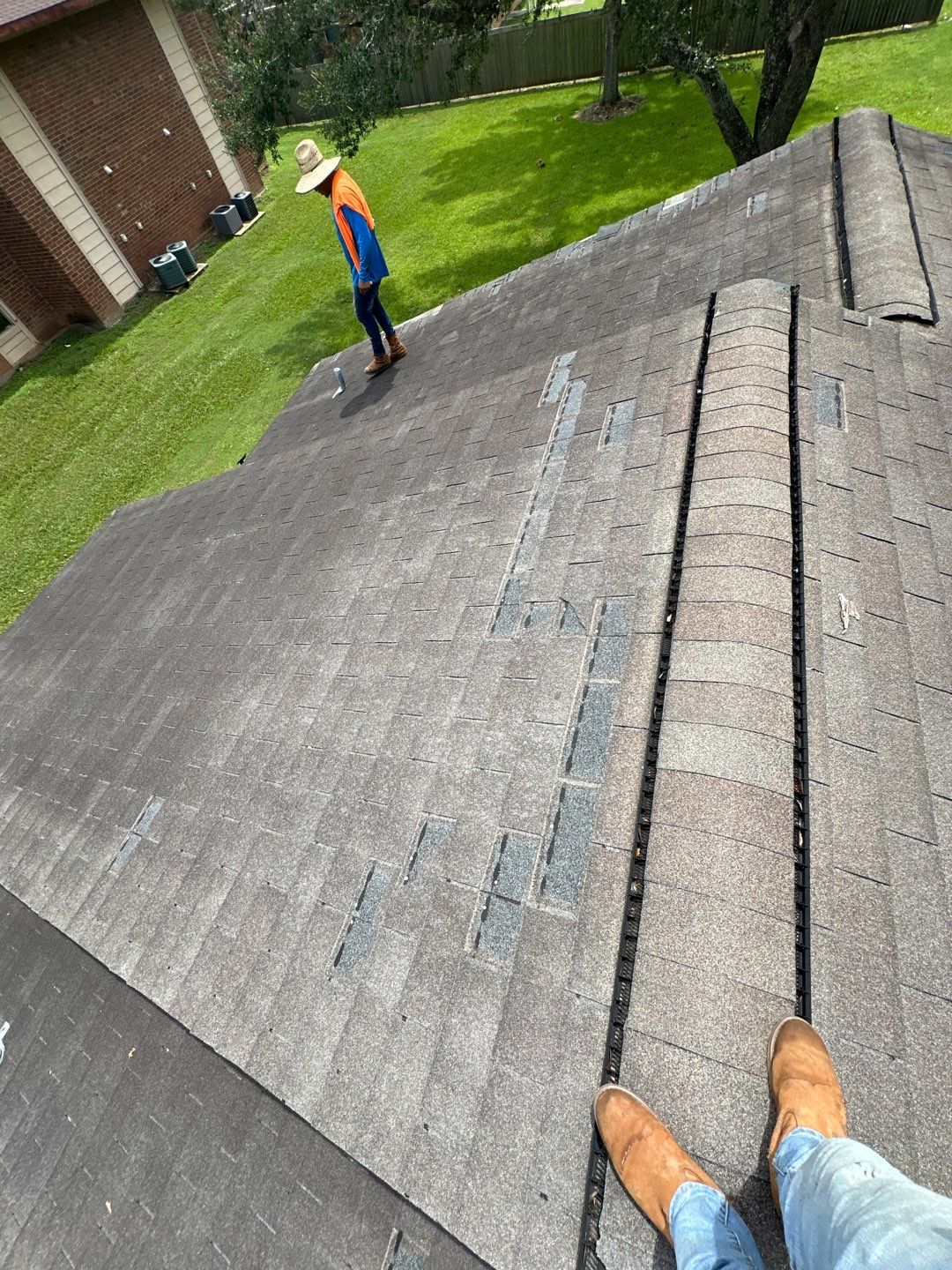 Residential Roofing Repair using Owen's Corning Duration (Lifetime) Shingles by Roof Repair Company
