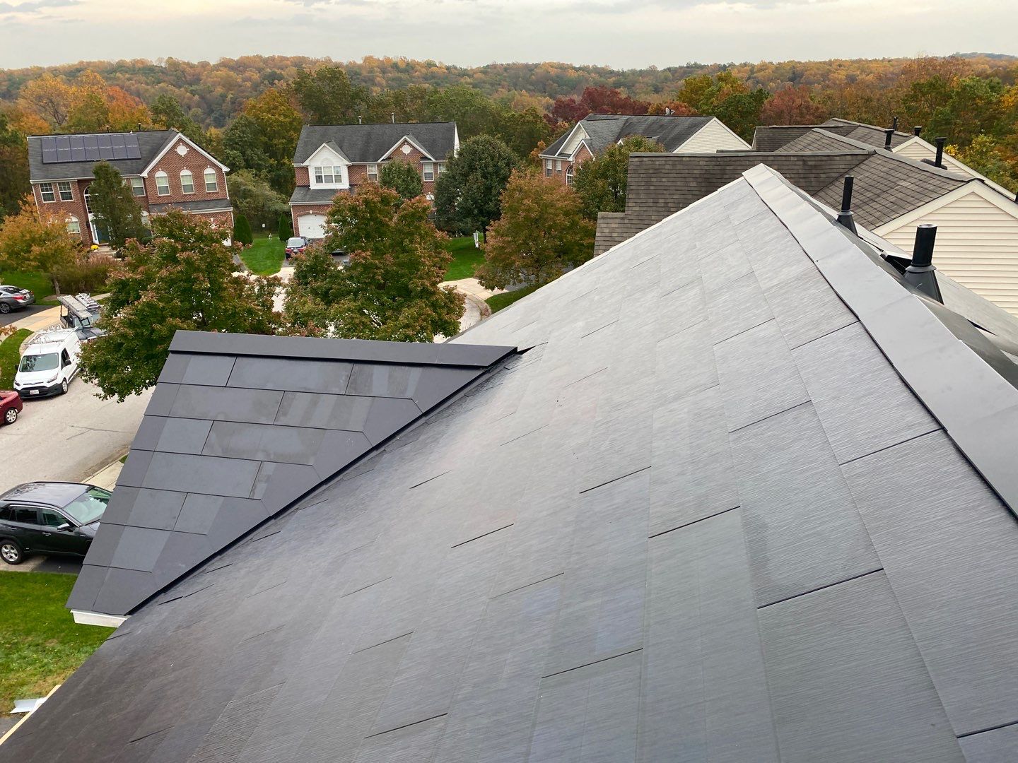 Tesla Solar Roof Installation by American Home Contractors