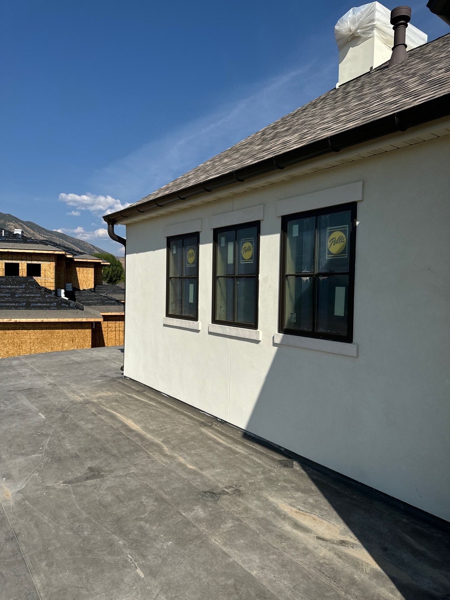 Project in Mapleton by Master Rain Gutters.