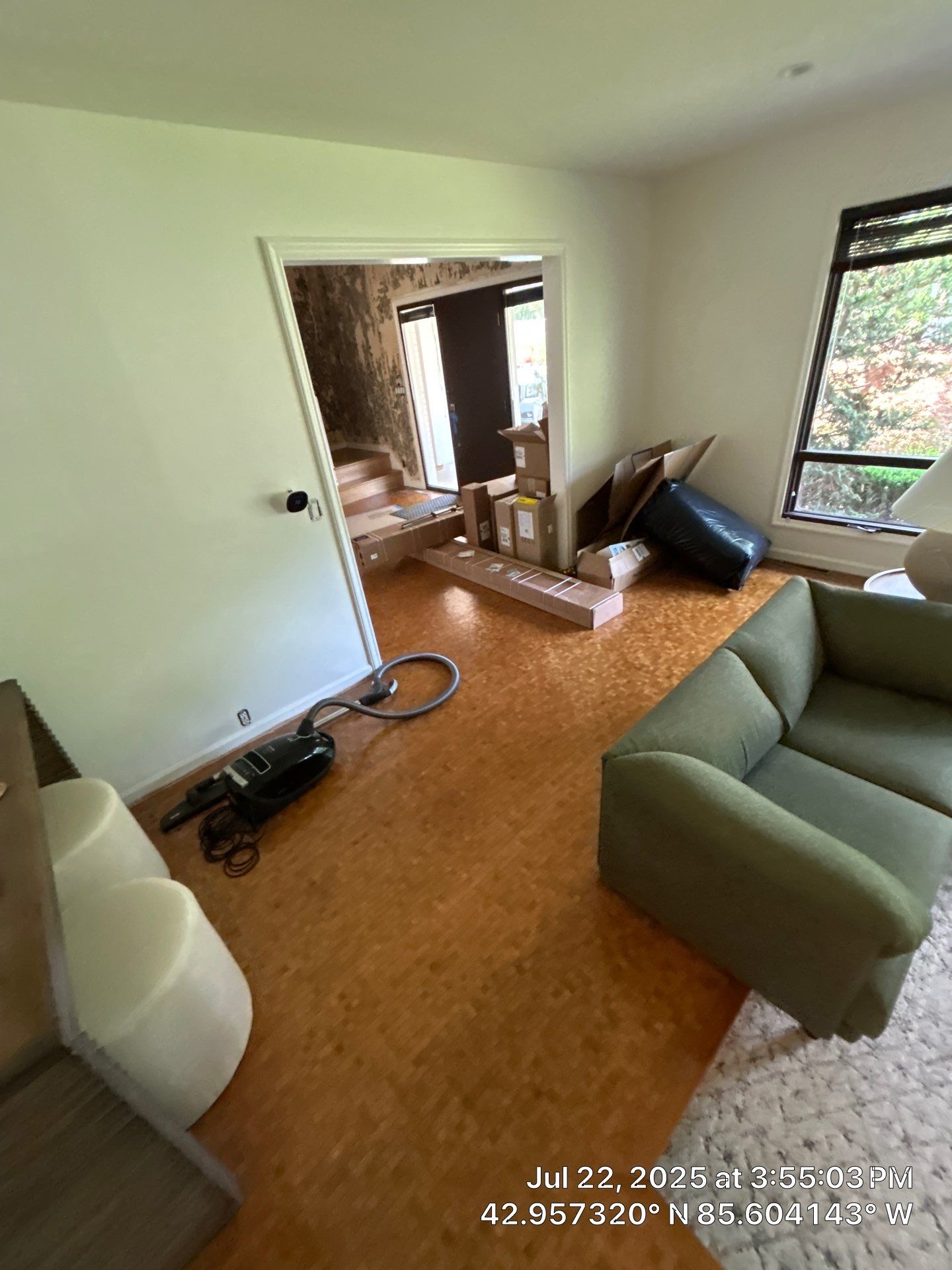 UNIQUE MID CENTURY MODERN Square Wood Tile Floor by RTBaldwin Hardwood Floors