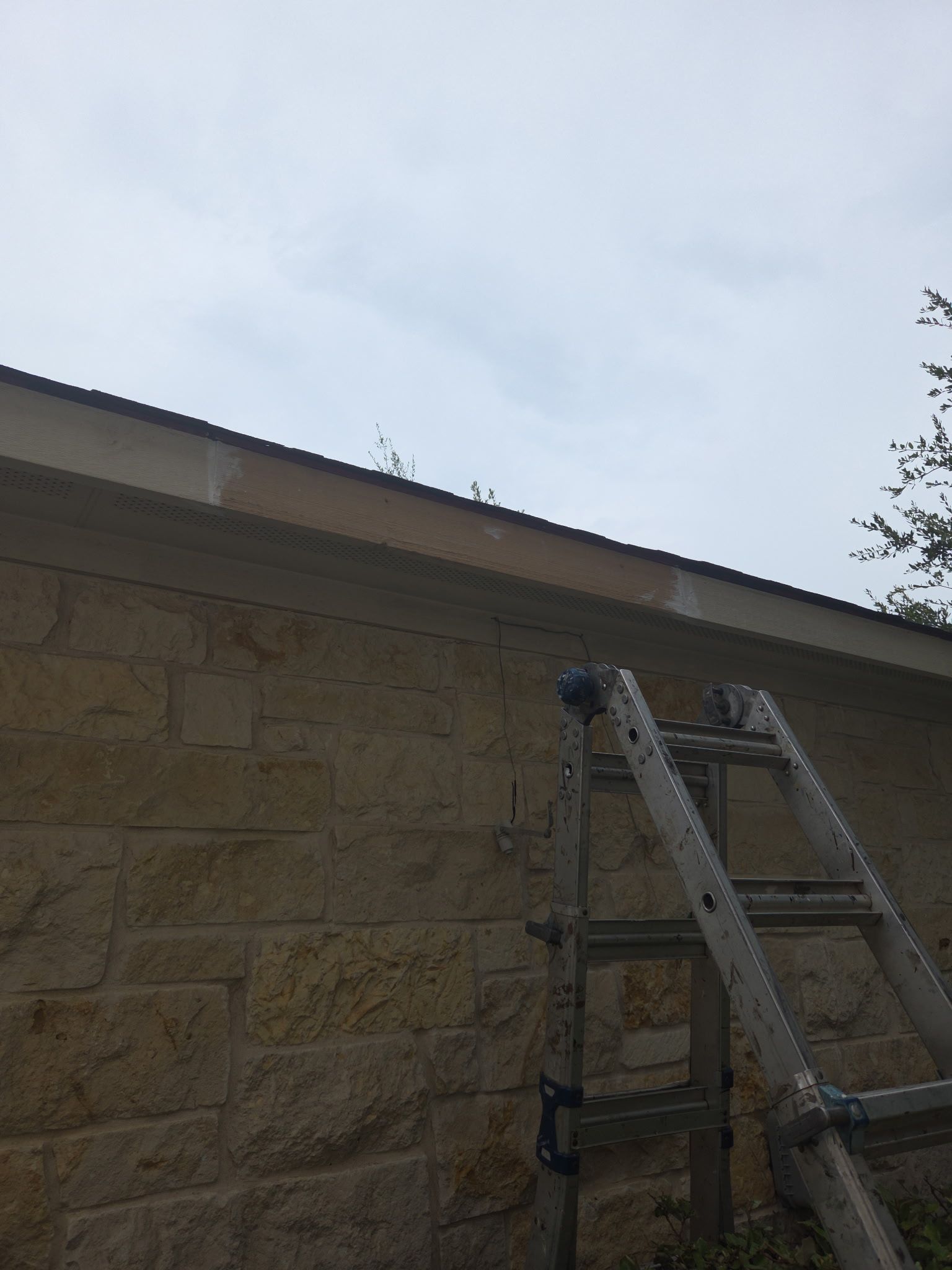 Just Fascia repairs in Lakeway by REPS Austin Area Roofer