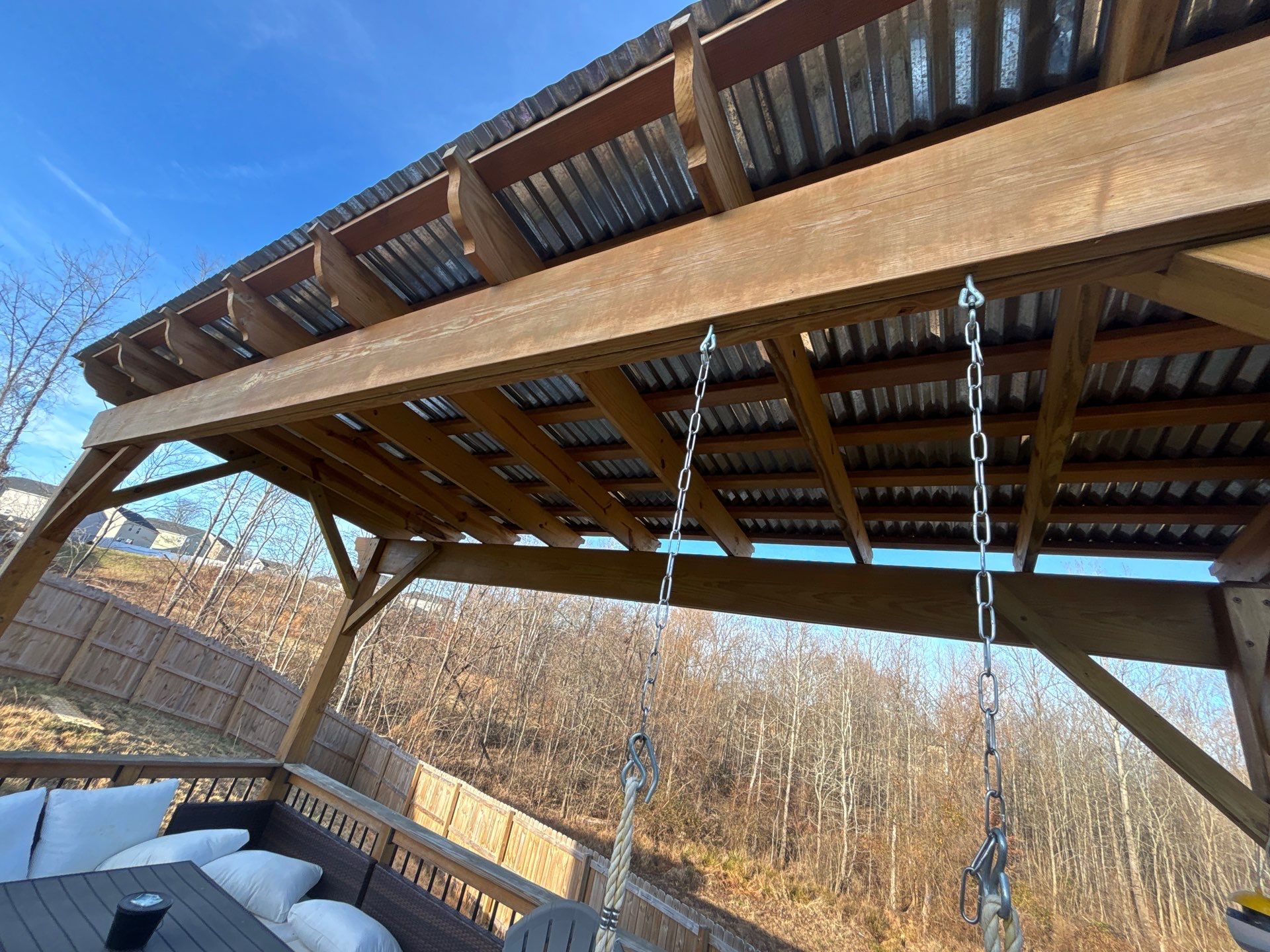 Wood Pergola using Wood Sealant by DuraSeal