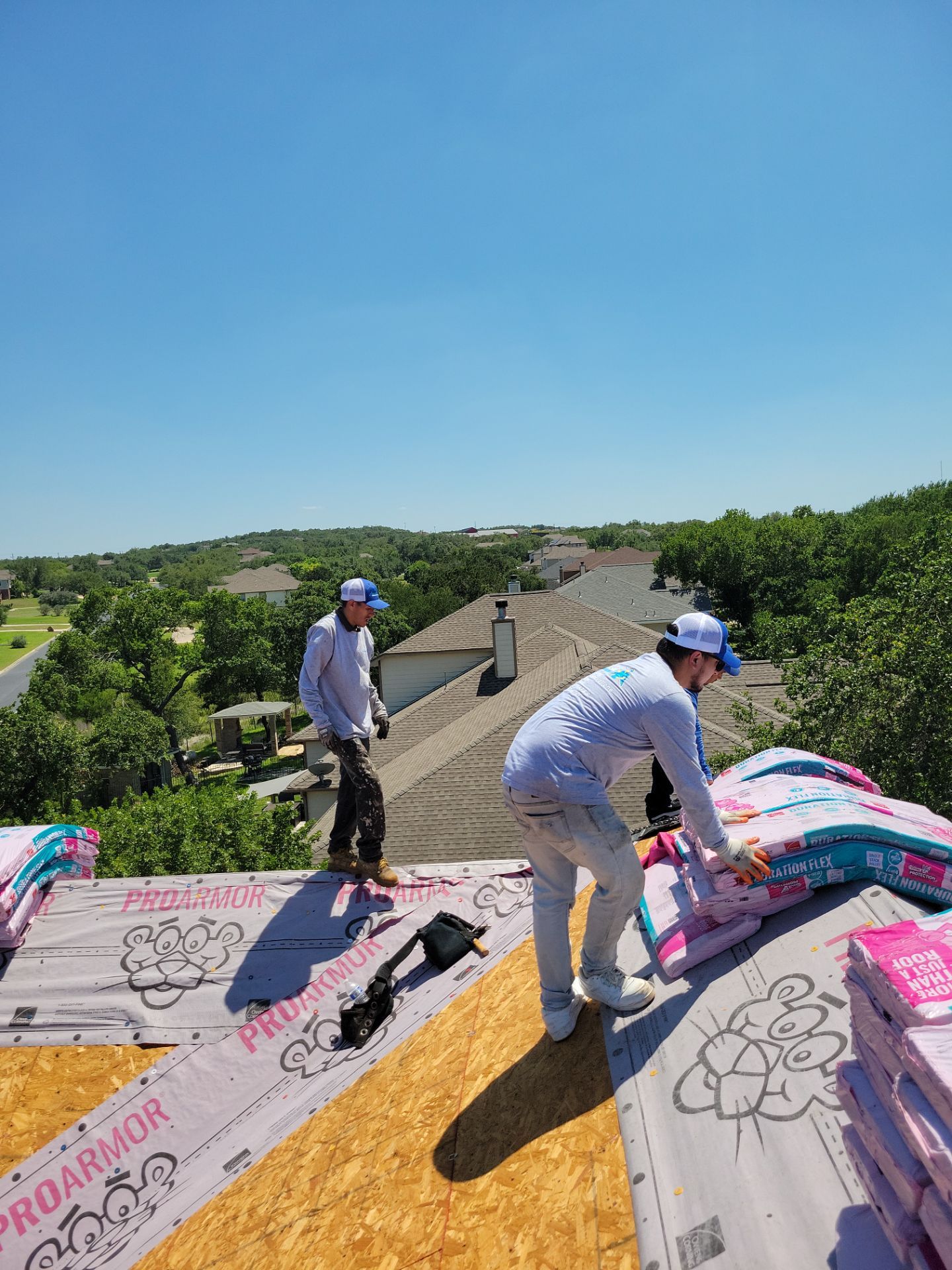 Residential Roof Replacement Featuring Owens Corning Duration Flex in San Antonio by Heaven Sent Roofing, LLC 
