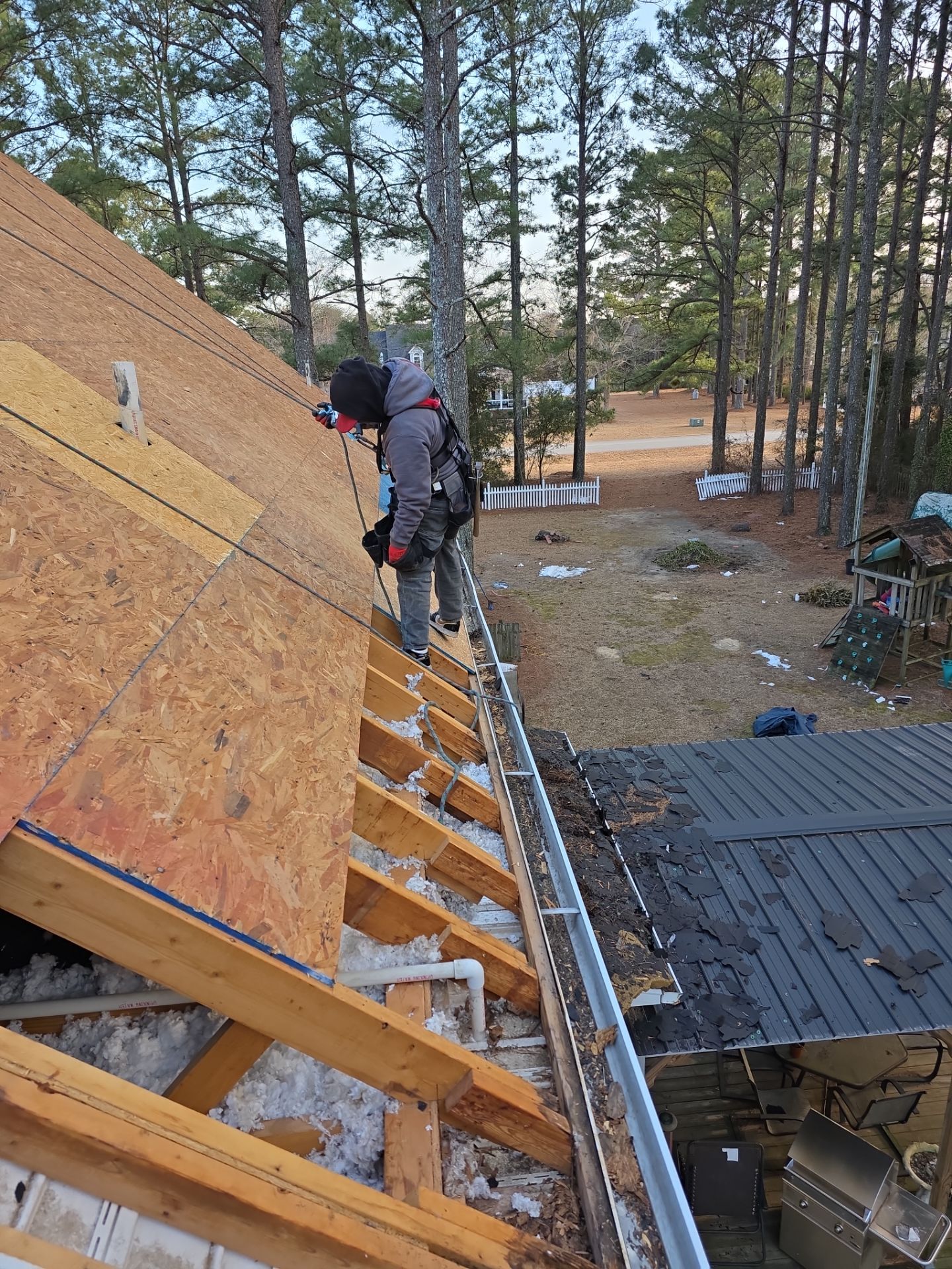 Onyx Black Roof Replacement in Kinston, NC – Owens Corning Duration Upgrade by Coreyco Roofing Services