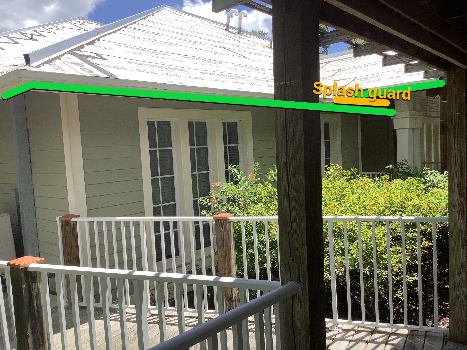 7-Inch Smooth Box Seamless Gutters using smooth box gutters in Fort Myers FL by Gutter Professors