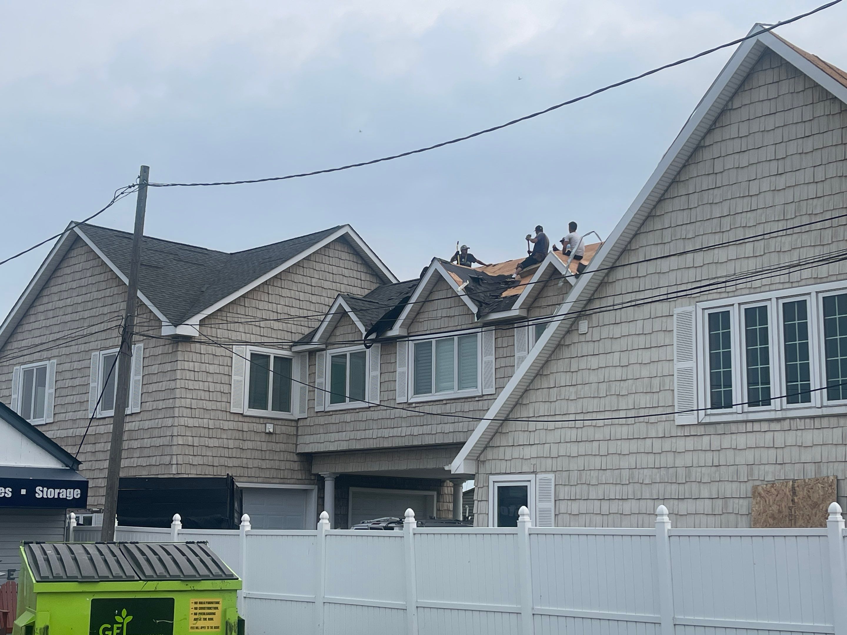 Residential Roofing Installation using IKO Dynasty - Glacier by JNR Roofing LLC