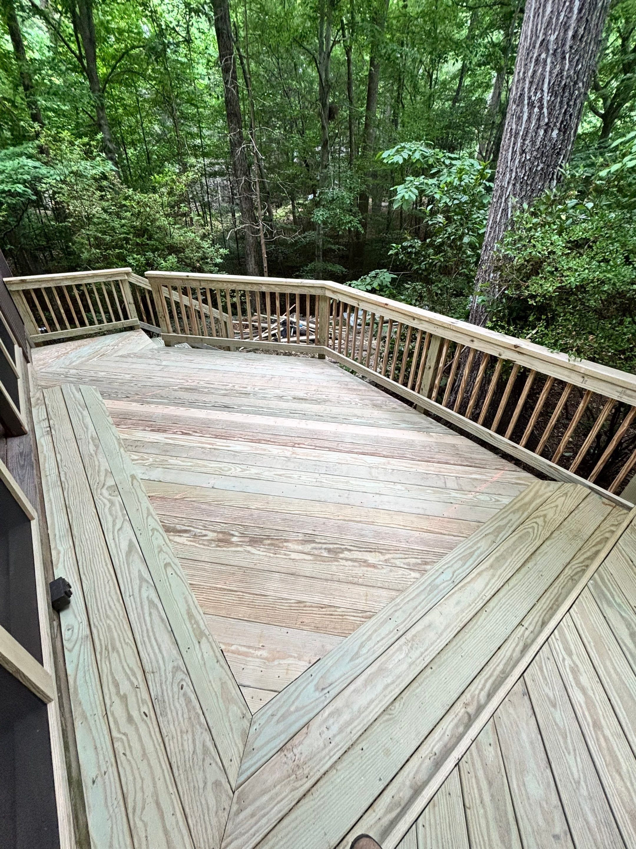 Deck Resurfacing, Siding Full Replacement, and Screened Porch Renovation in Chapel Hill by The Remodeling Company