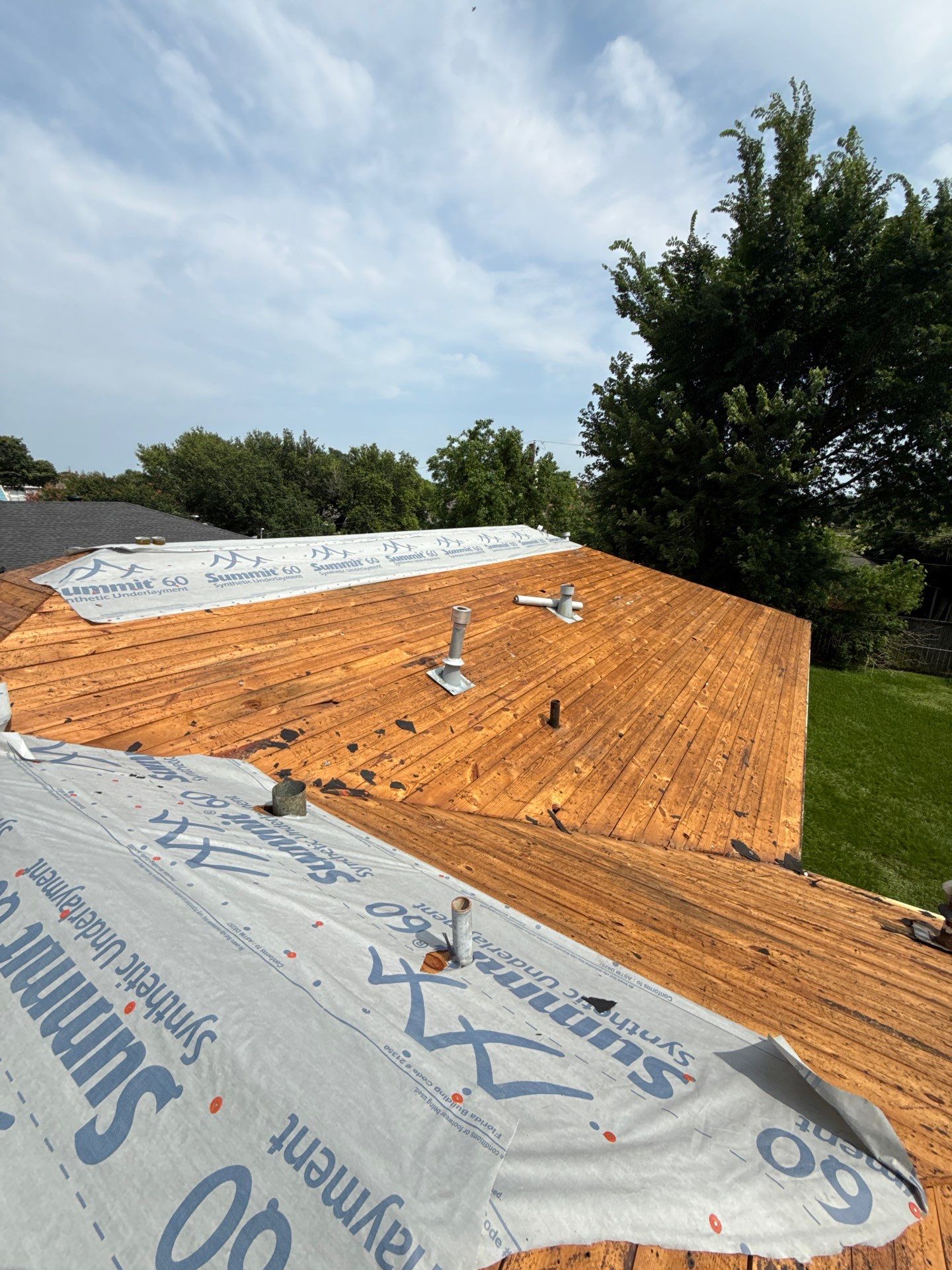 Project in Terrytown by Robertson Roofing & Siding Inc