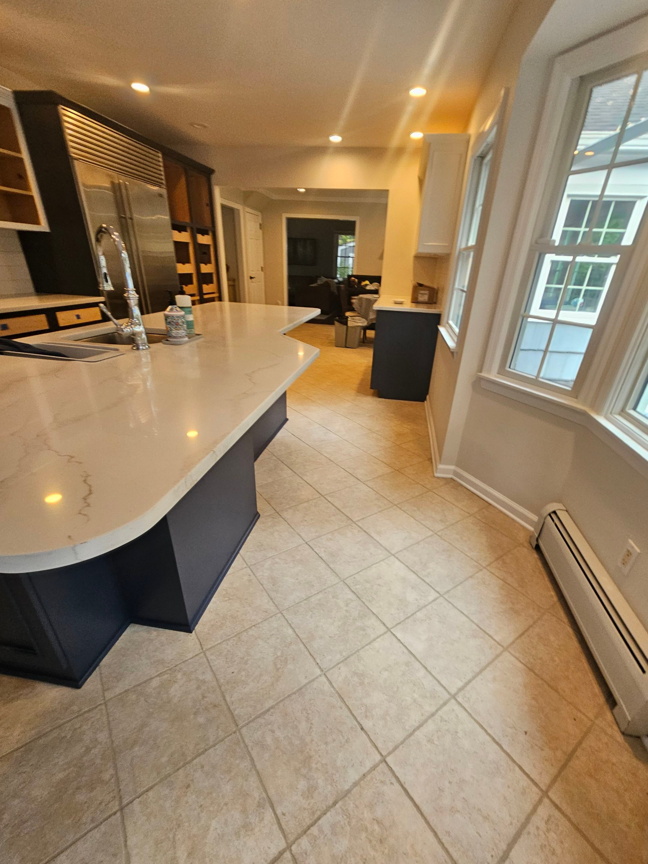 Chic Kitchen Cabinet Refinishing Project by Spectrum Painting, LLC
