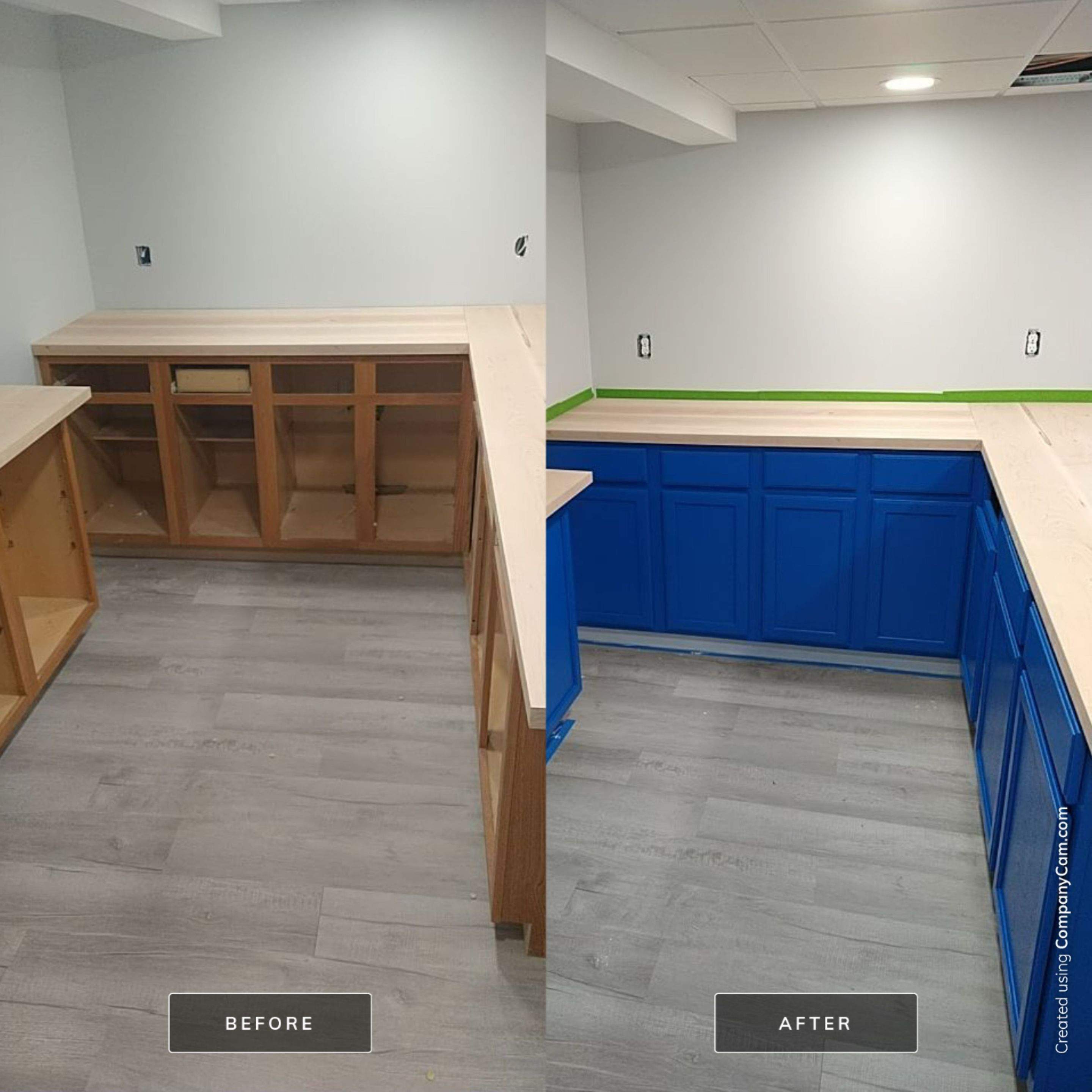 High End Kitchen Cabinet Painting by Ryan Amato Painting LLC and Lehigh Valley Epoxy